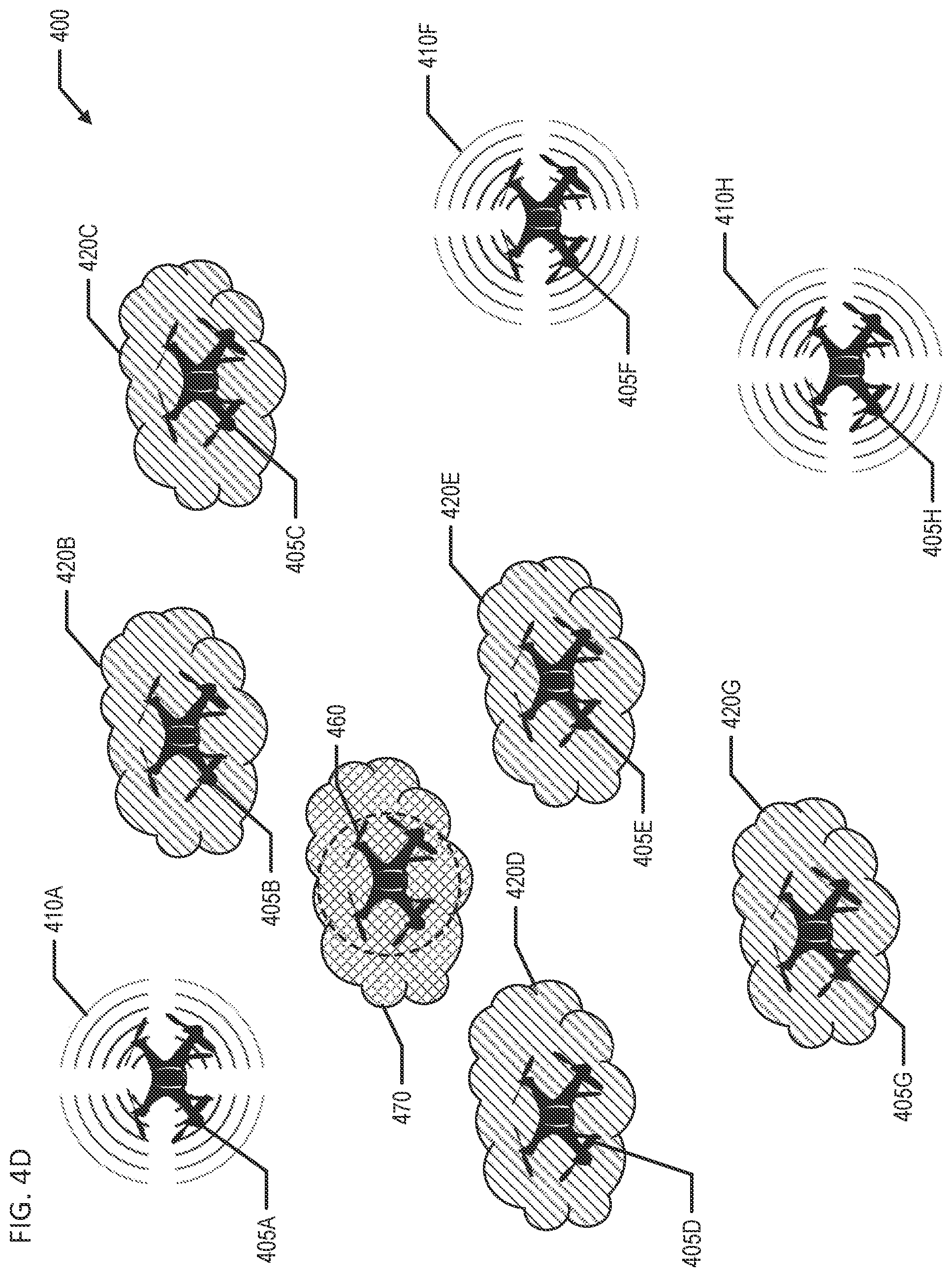 Patent US12455578 Figure 7 – Anomalous entity detection in a cooperative swarm of uncrewed vehicles