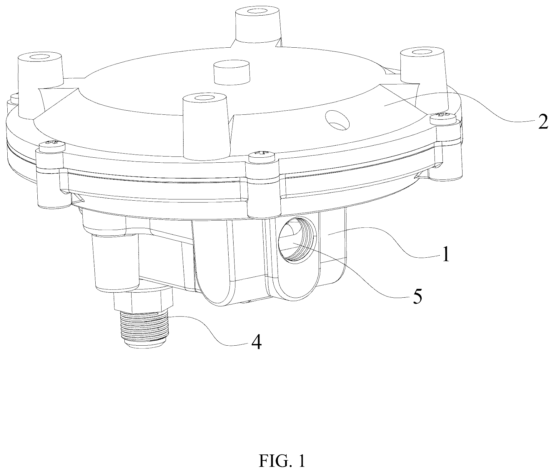 Patent US12455581 — Gas negative pressure valve — Figure 1