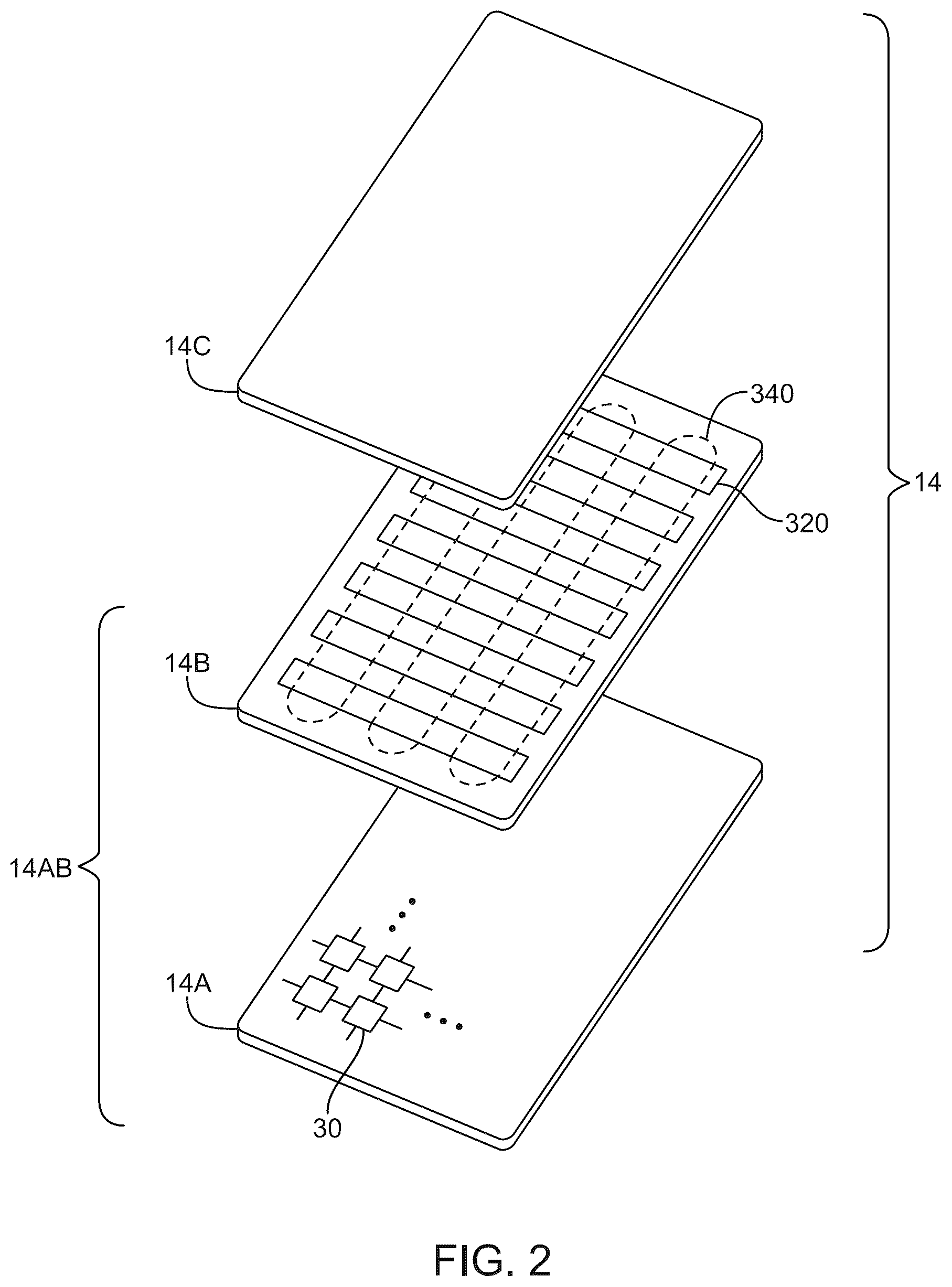 Patent US12455593 Figure 2 – Flexible electronic devices