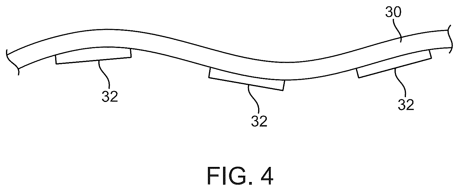 Patent US12455593 Figure 4 – Flexible electronic devices