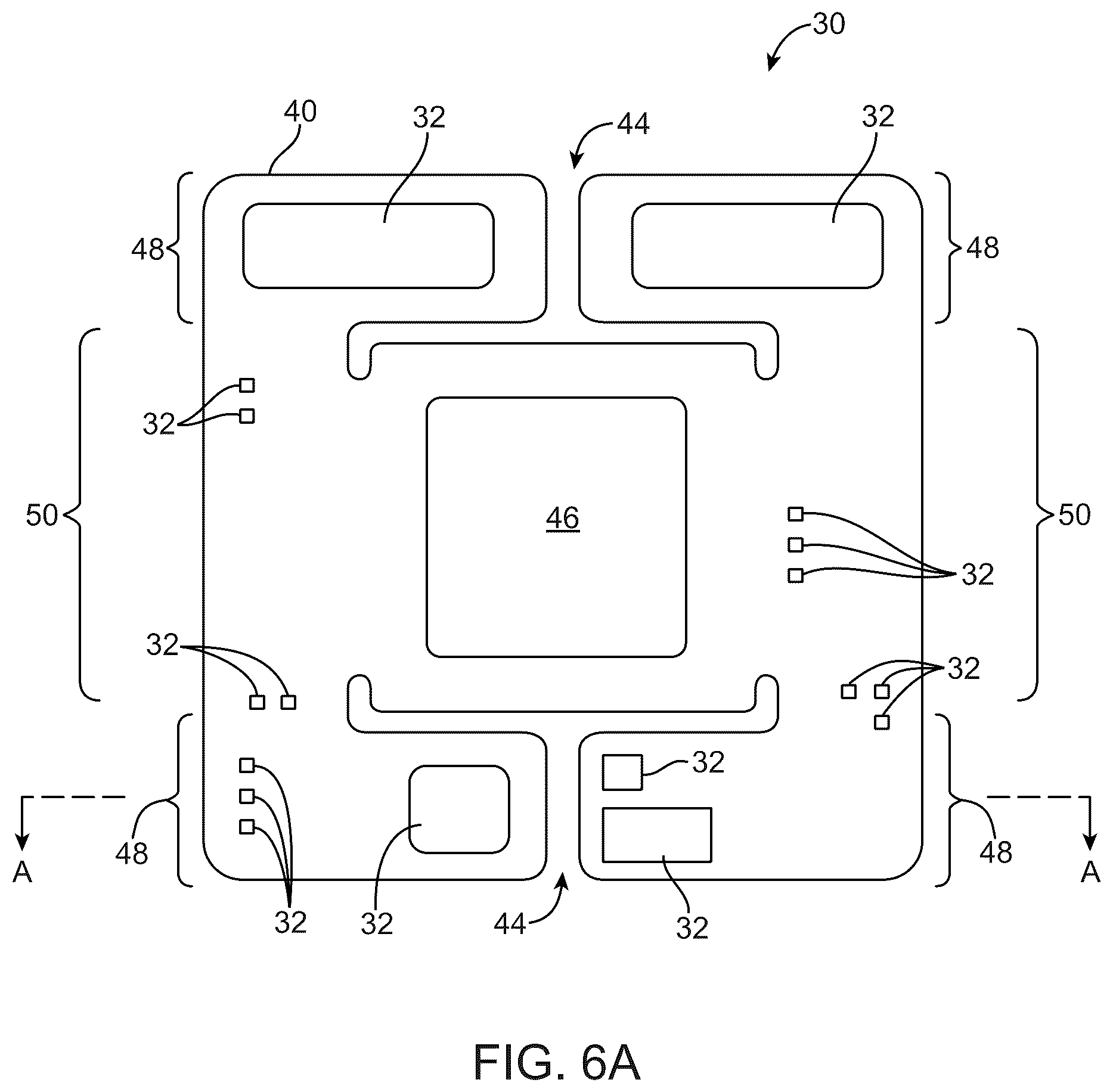 Patent US12455593 Figure 6 – Flexible electronic devices