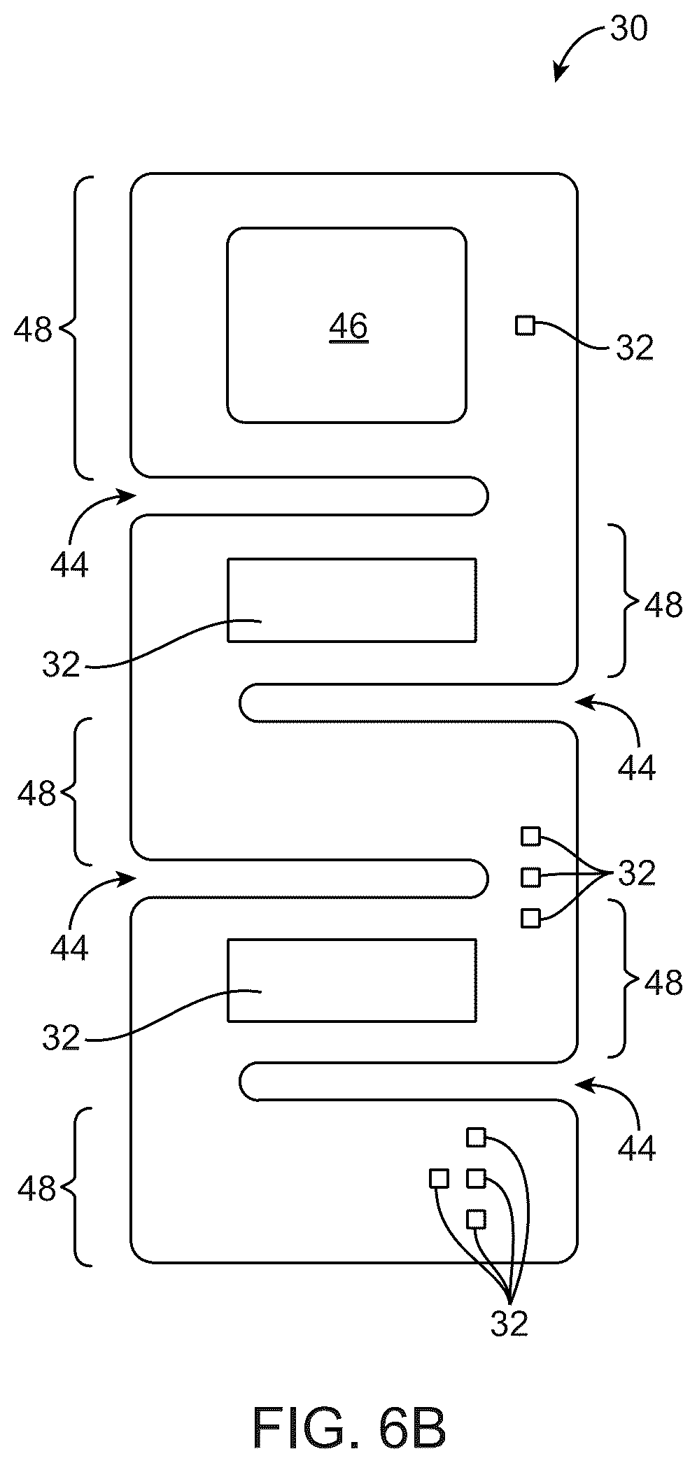 Patent US12455593 Figure 7 – Flexible electronic devices
