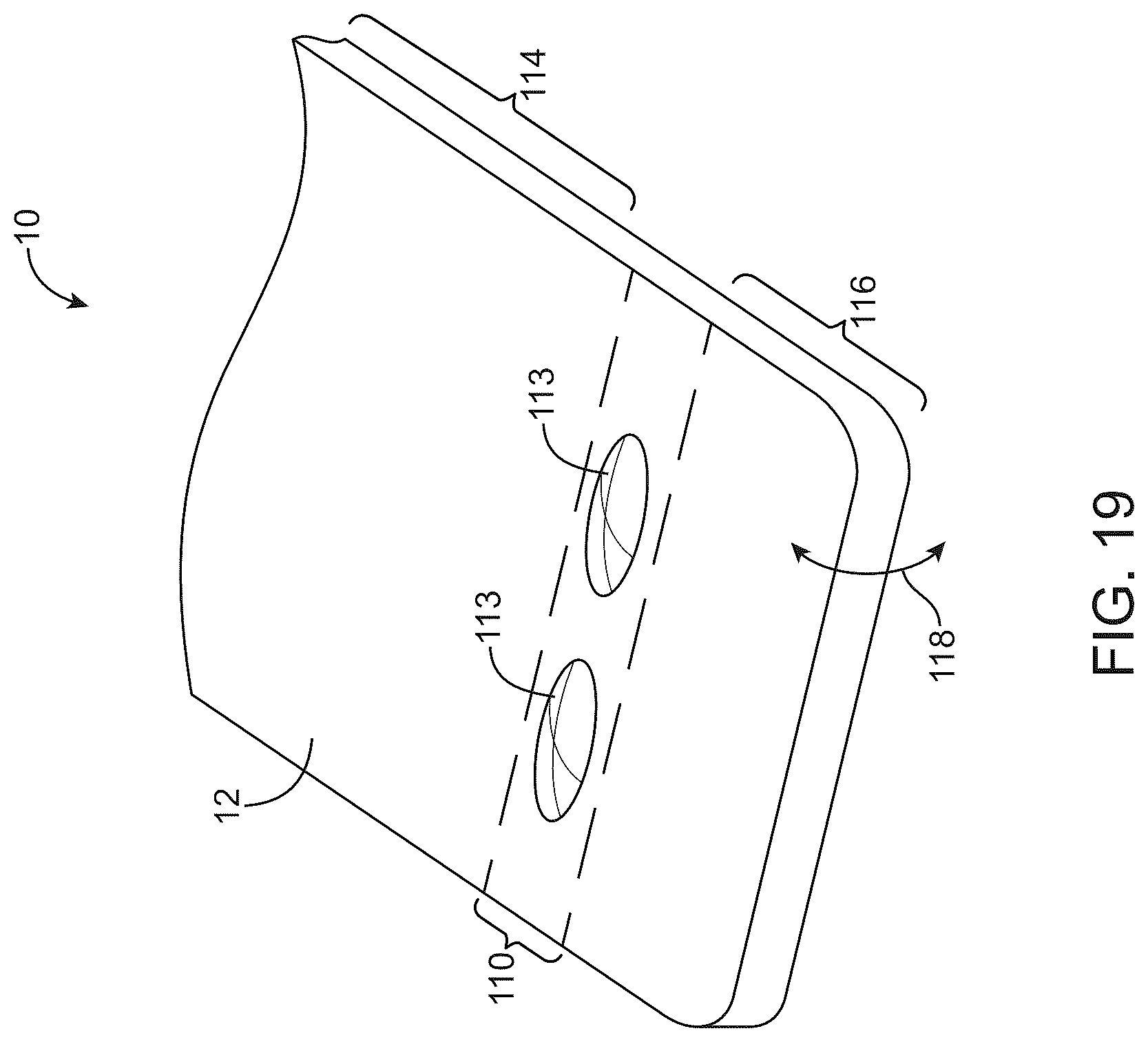Patent US12455593 Figure 19 – Flexible electronic devices