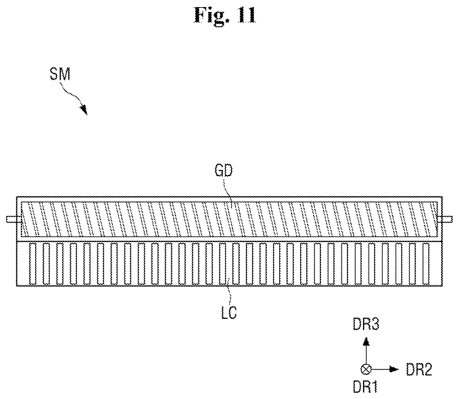 Patent US12455597 Figure 11 – Housing case and display device including the same