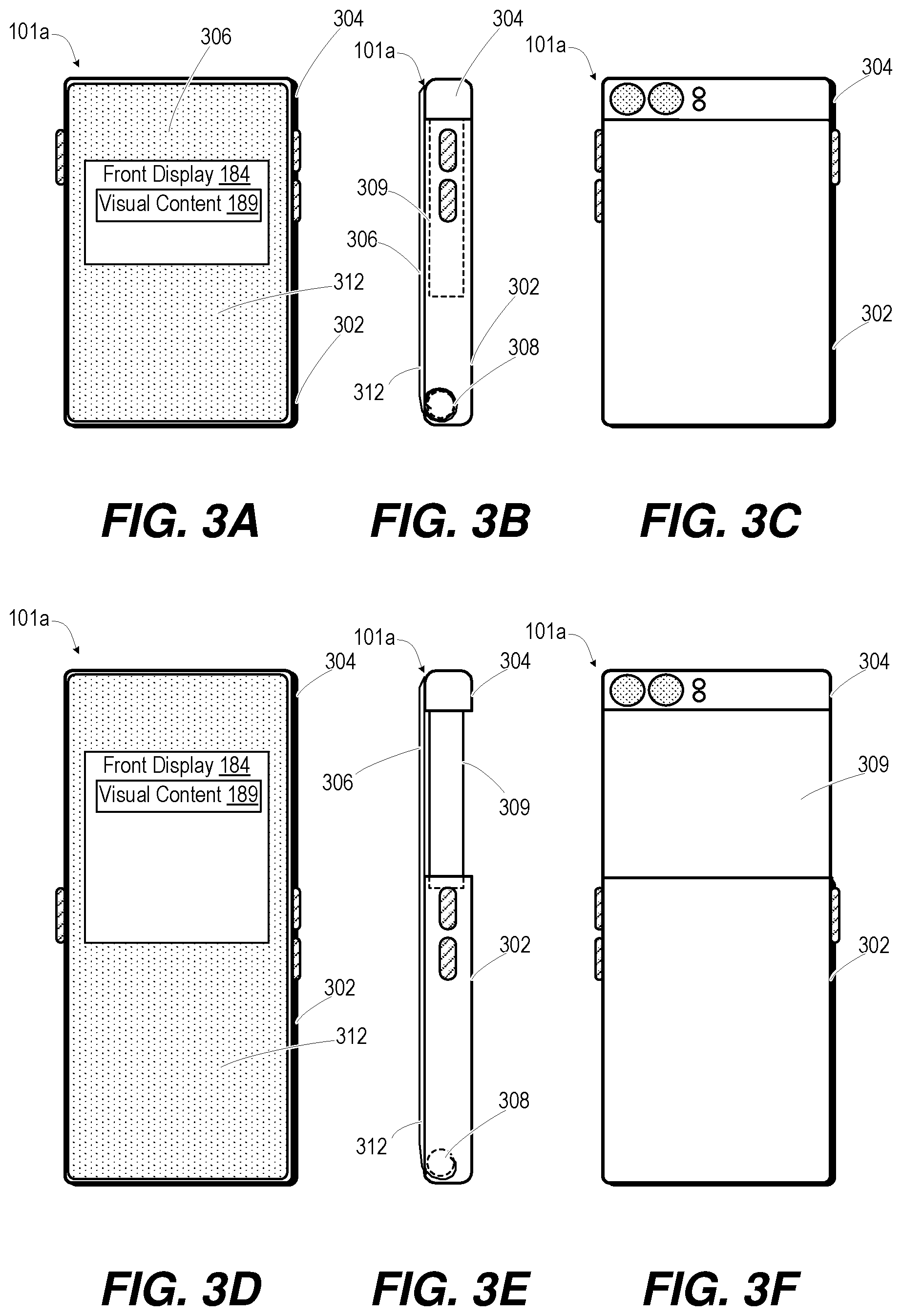 Patent US12455598 Figure 3 – Method and apparatus for screen capture and record on scrollable/rollable devices
