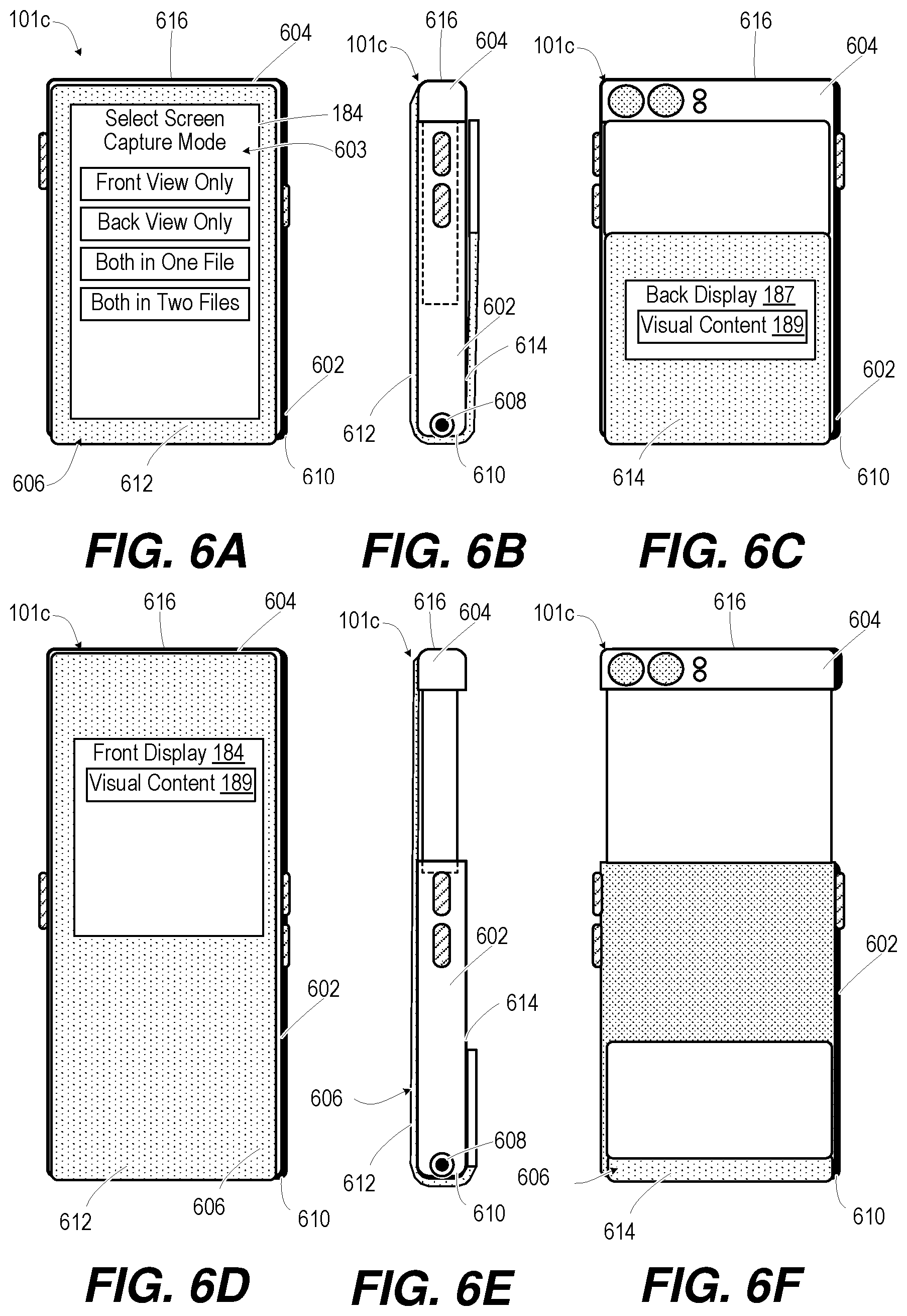 Patent US12455598 Figure 6 – Method and apparatus for screen capture and record on scrollable/rollable devices