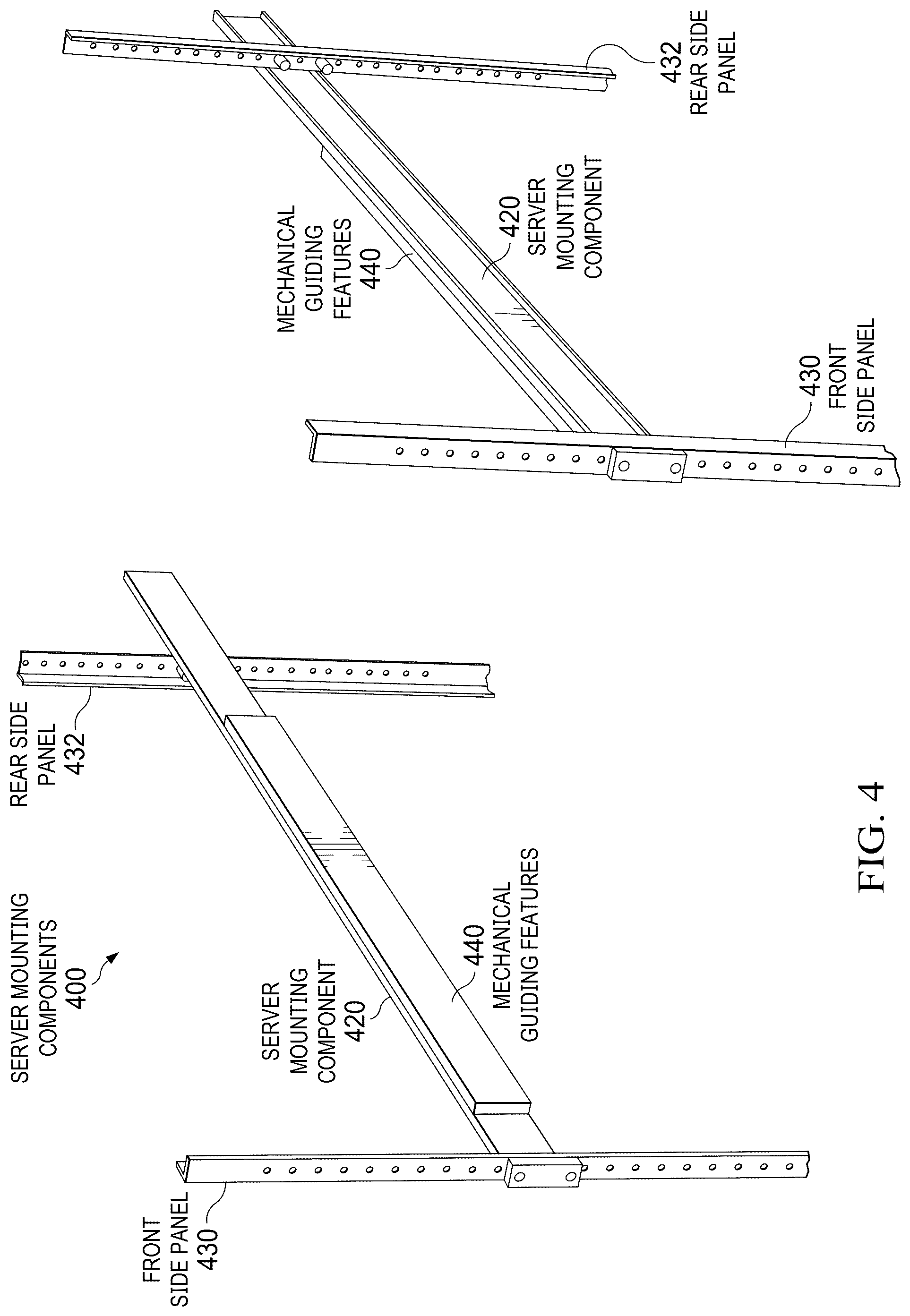 Patent US12455605 Figure 5 – Server information handling system with power interface component