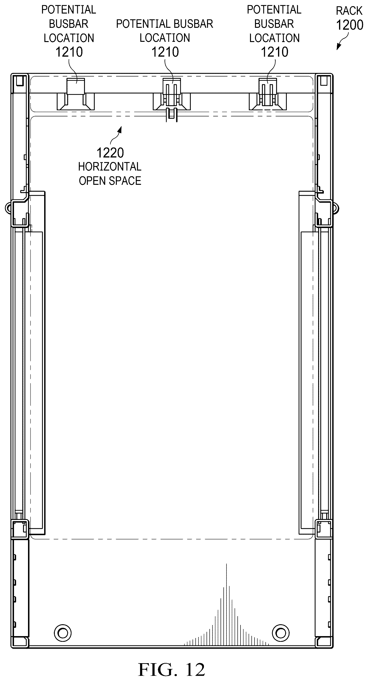 Patent US12455605 Figure 14 – Server information handling system with power interface component