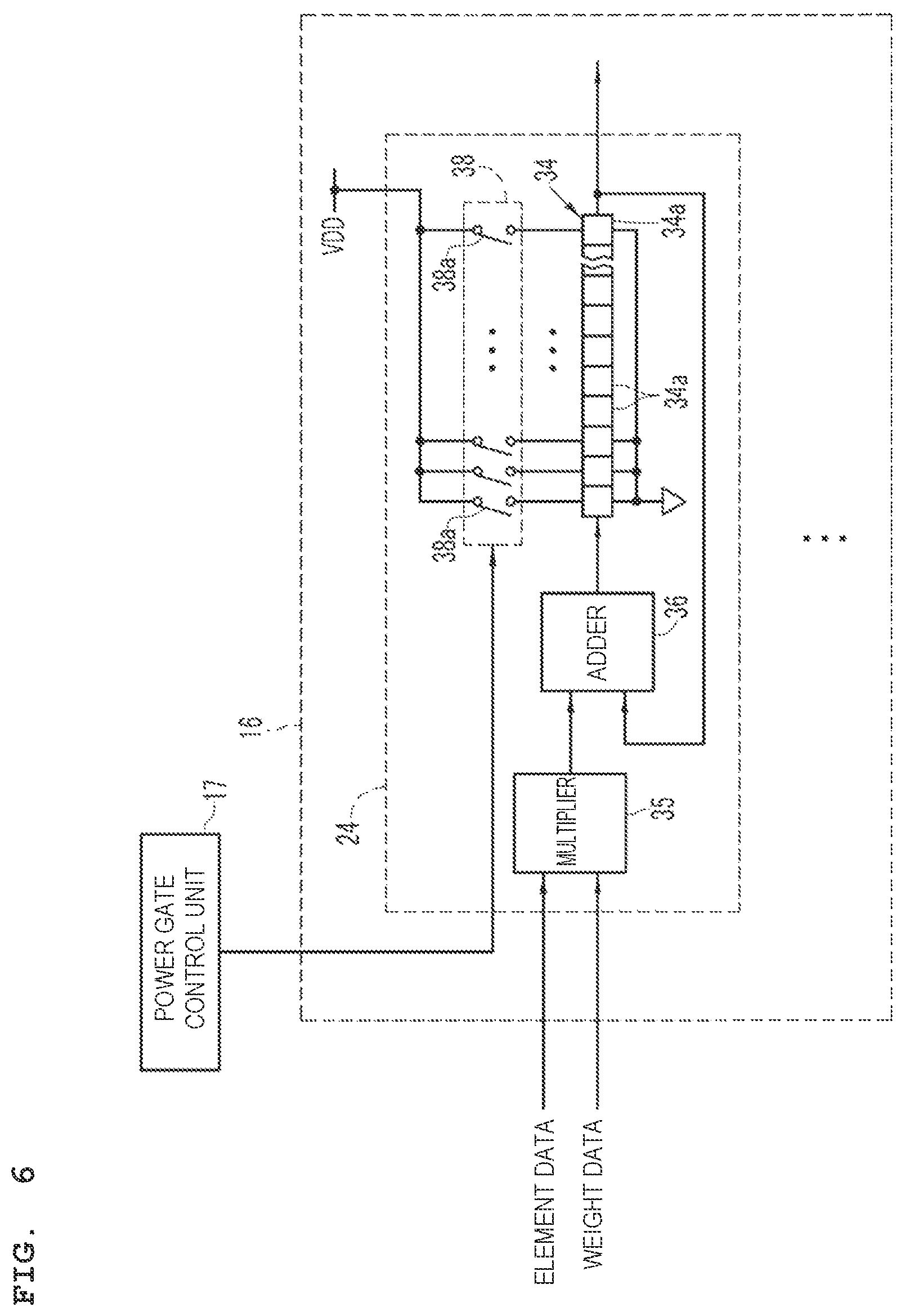 Patent US12455610 Figure 6 – Computation processing device