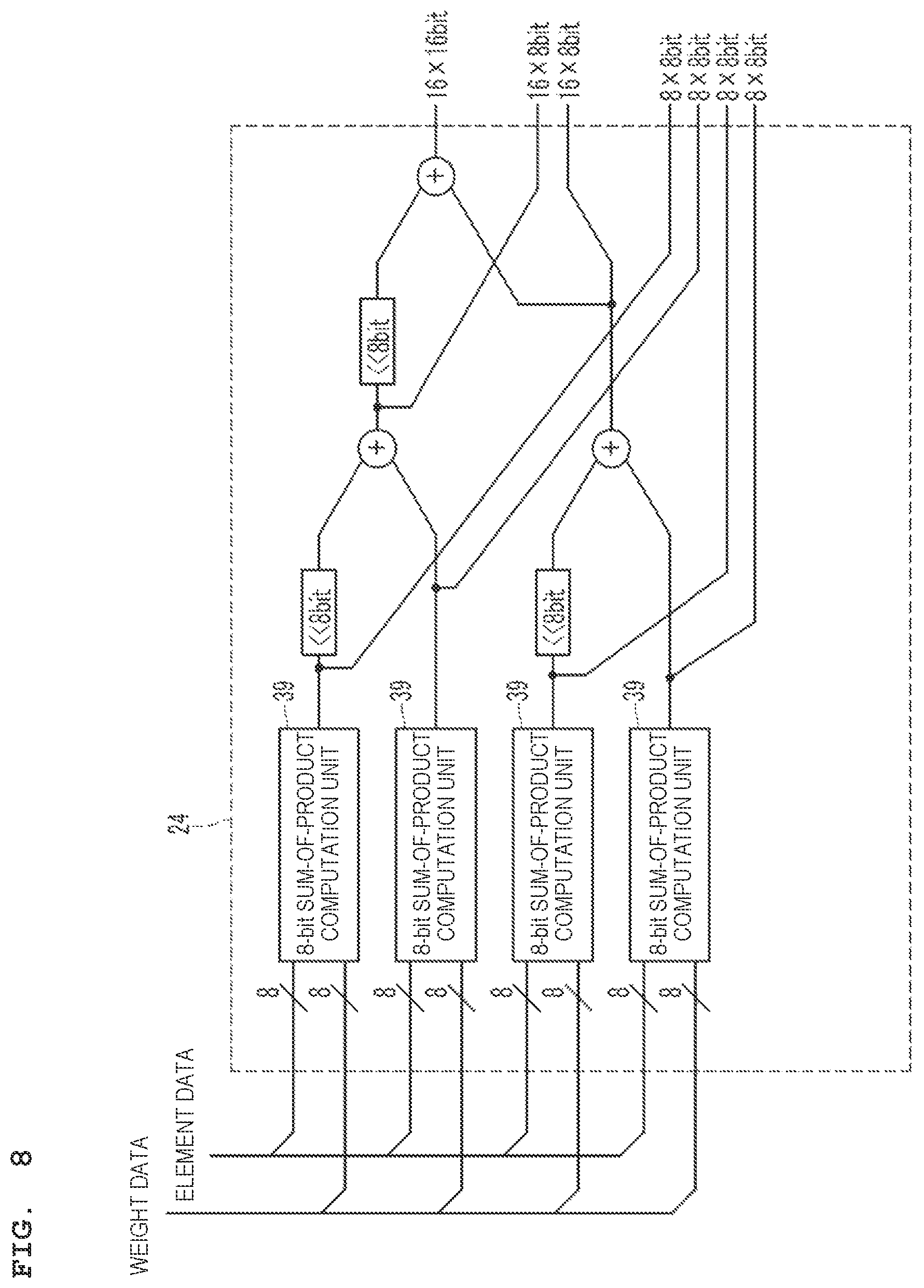 Patent US12455610 Figure 8 – Computation processing device