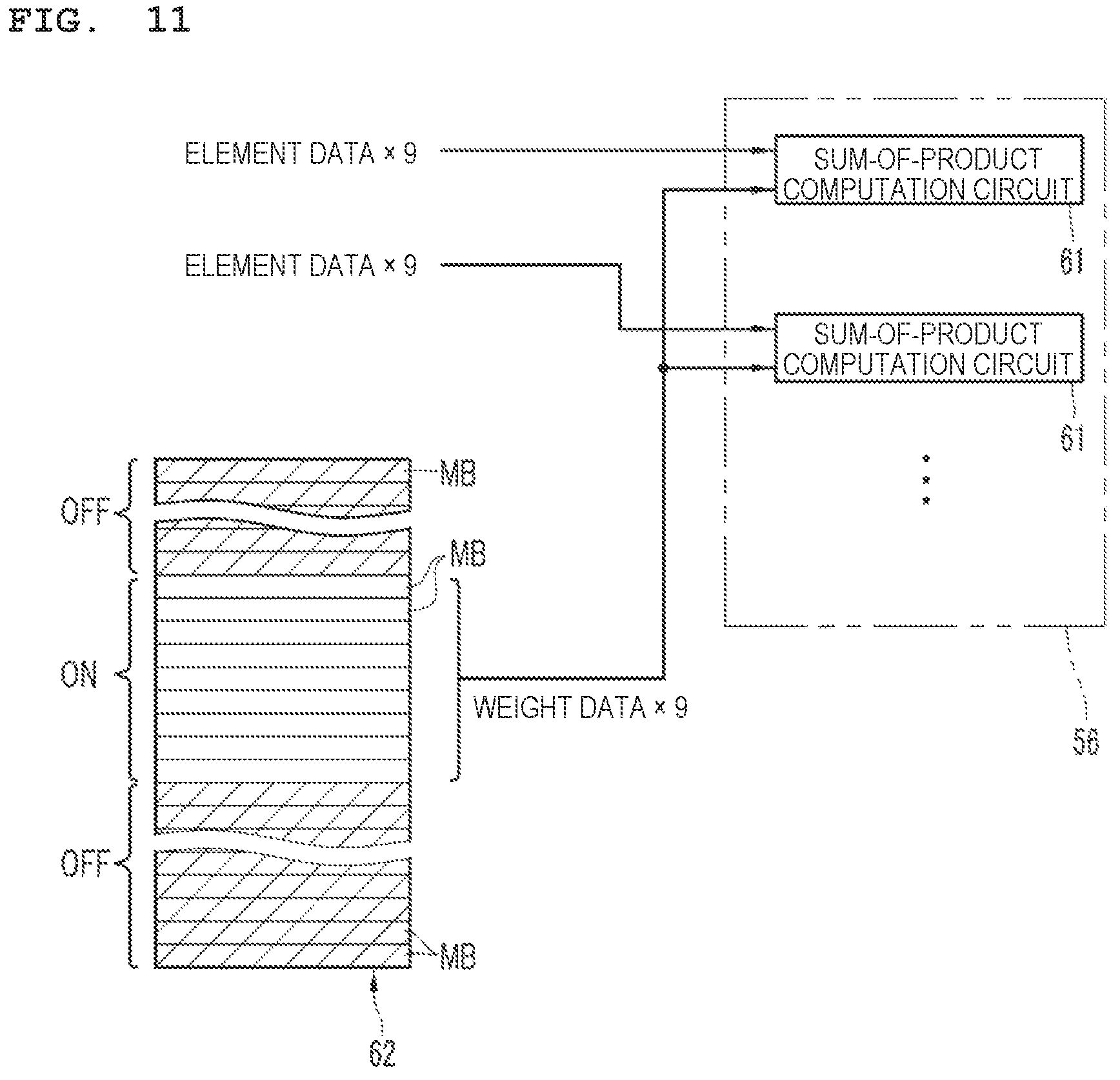 Patent US12455610 Figure 11 – Computation processing device