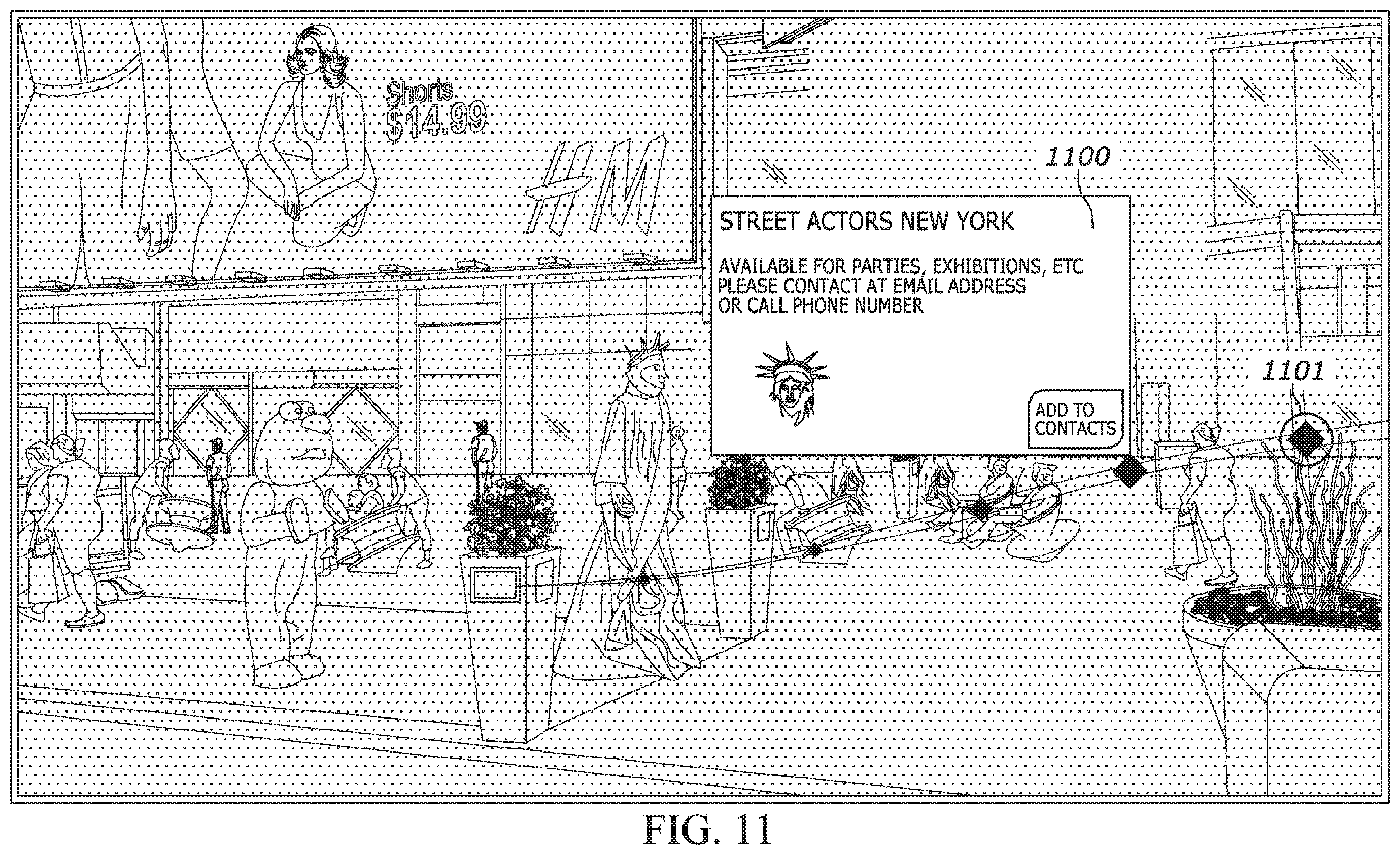 Patent US12455620 Figure 11 – Method and system for gaze-based control of mixed reality content