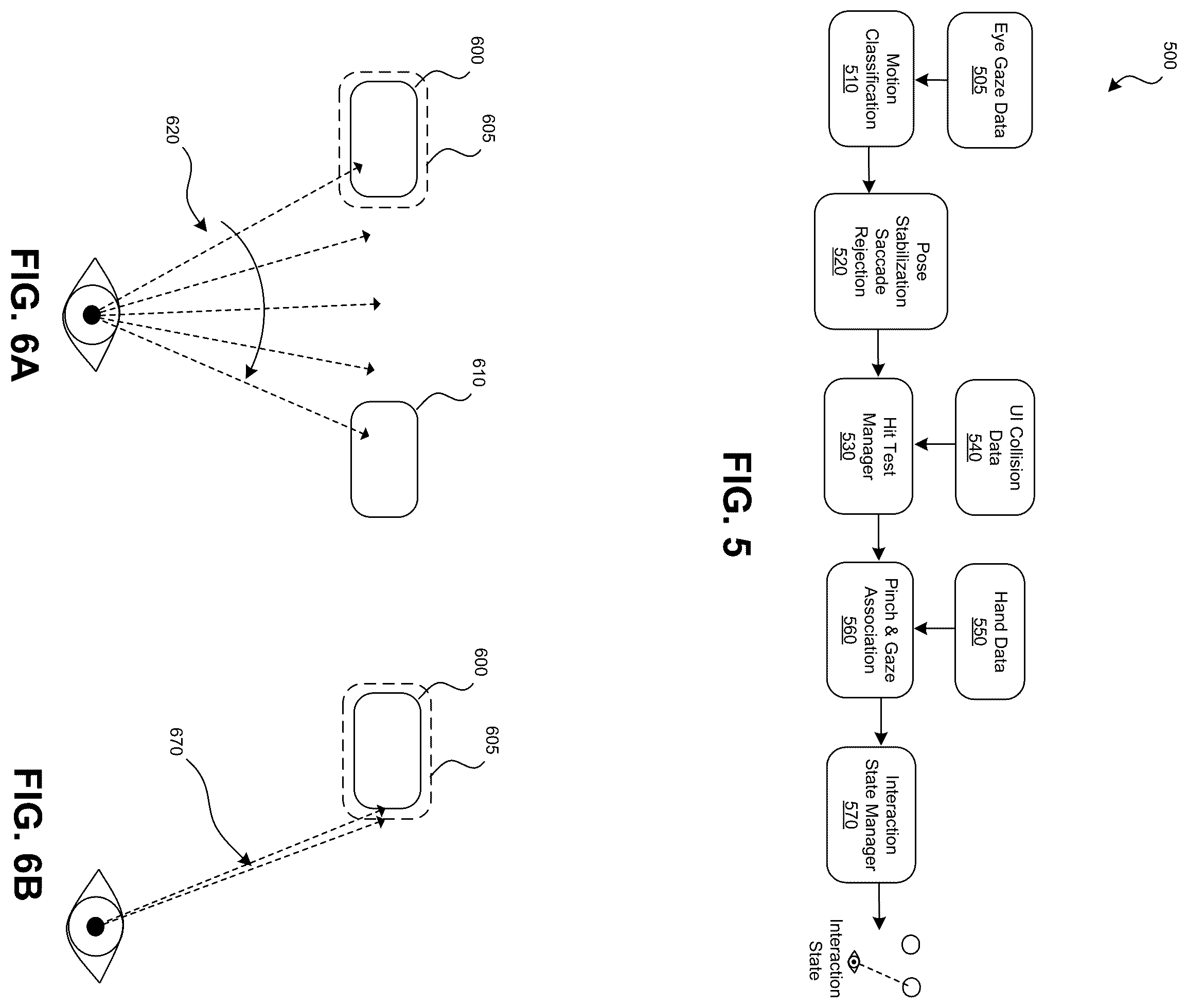 Patent US12455621 Figure 4 – Optimizations in associating user gaze with user interface elements