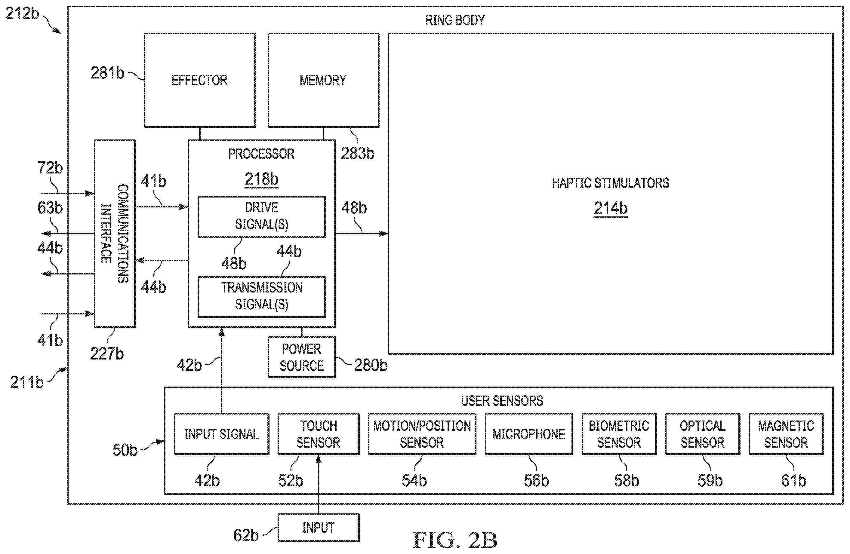 Patent US12455622 Figure 3 – Smart ring