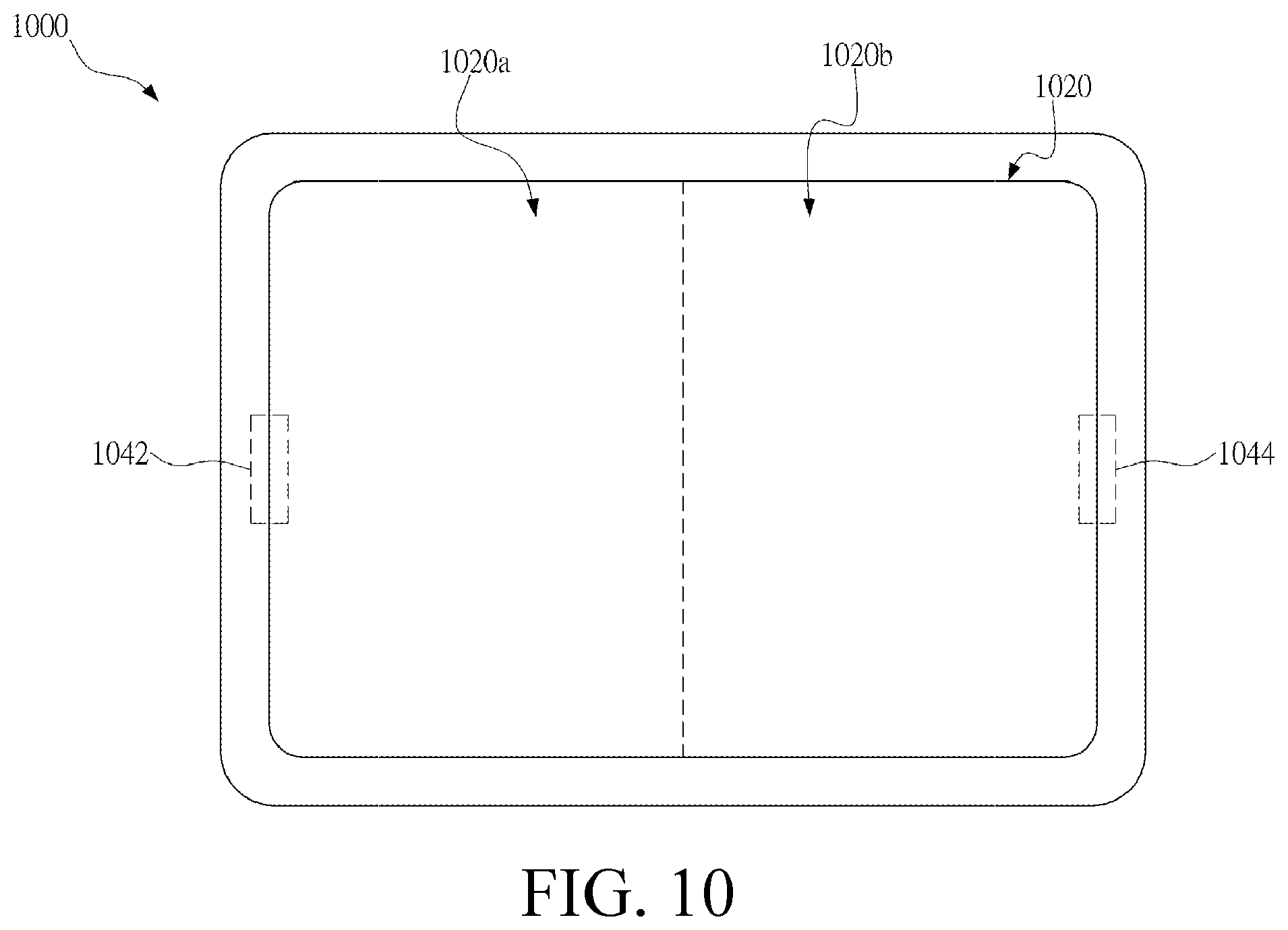 Patent US12455627 Figure 10 – Vibration control method for electronic device