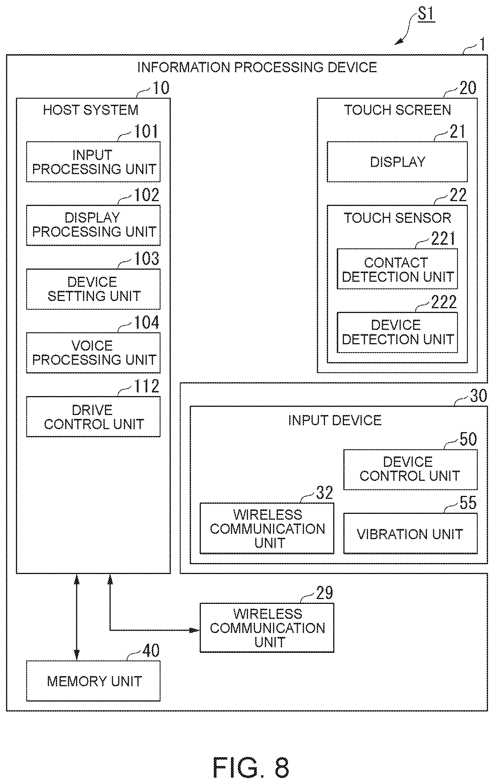 Patent US12455628 Figure 6 – Information processing system