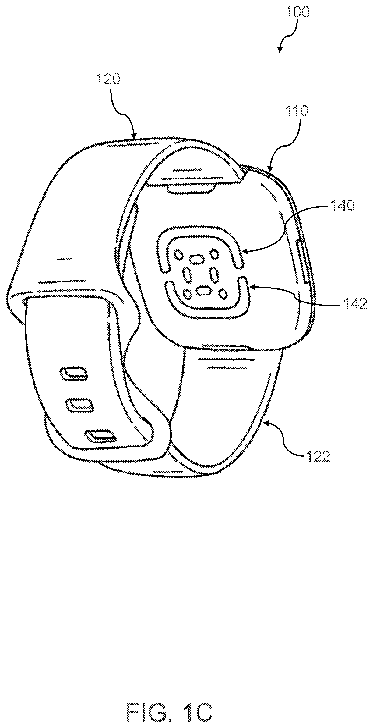 Patent US12455632 Figure 3 – Wearable device having gestures for proximate points of interest