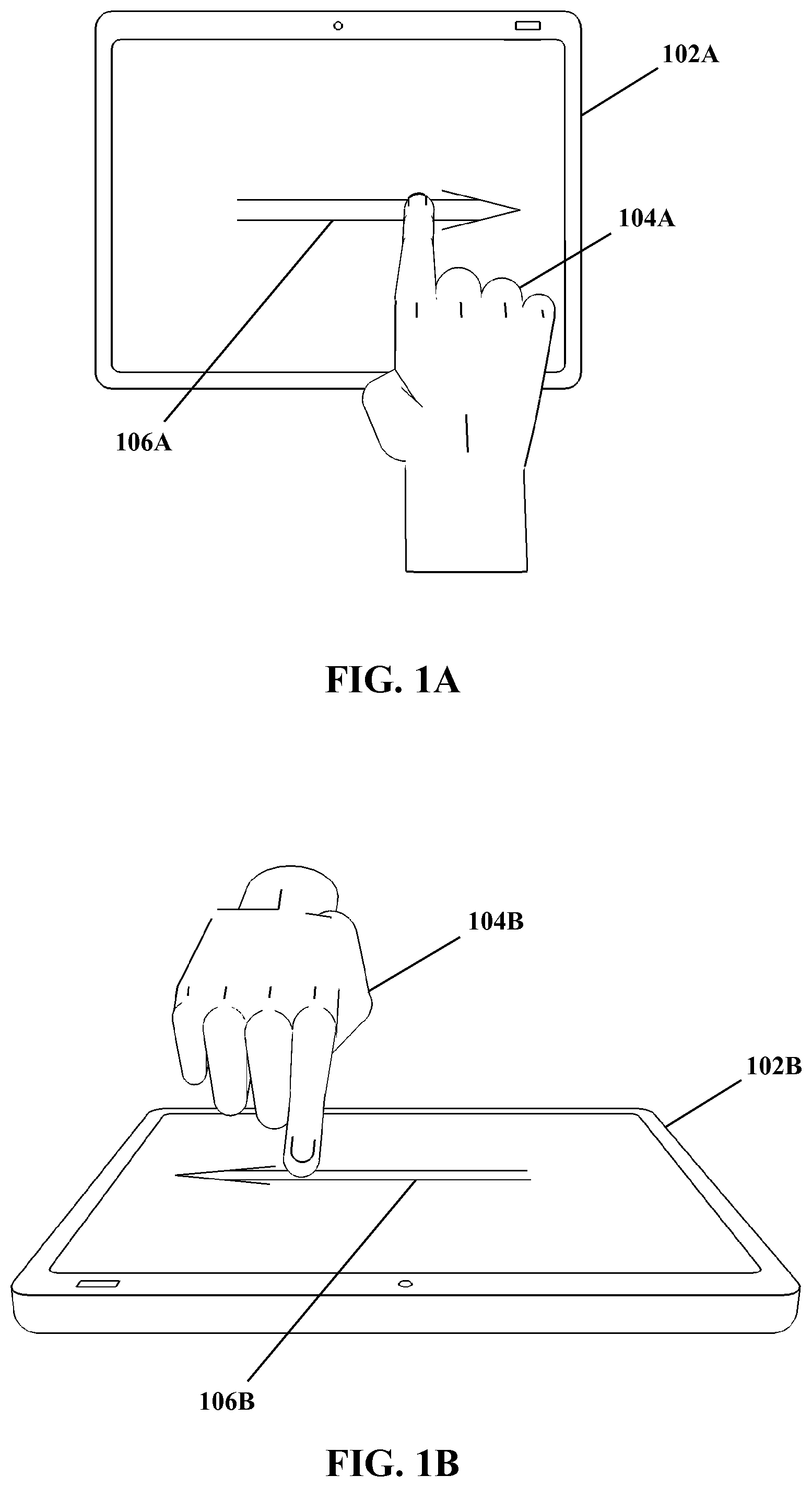 Patent US12455633 — Method and apparatus for applying free space input for surface constrained control — Figure 1