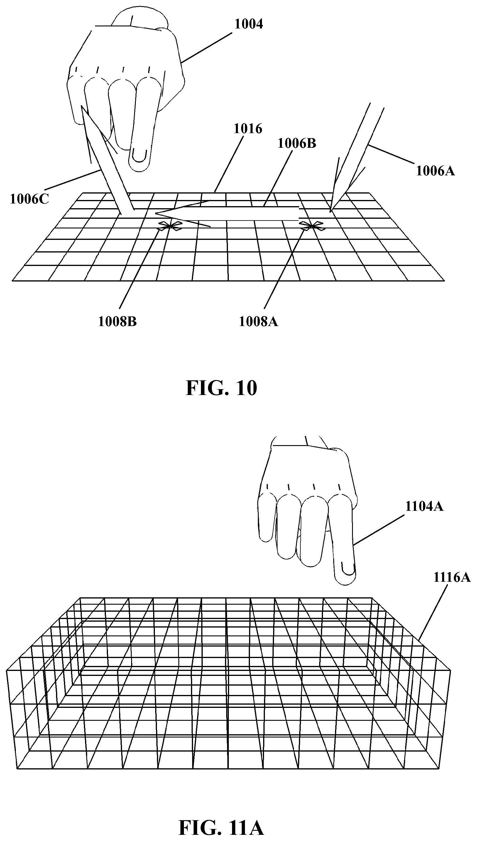 Patent US12455633 Figure 8 – Method and apparatus for applying free space input for surface constrained control