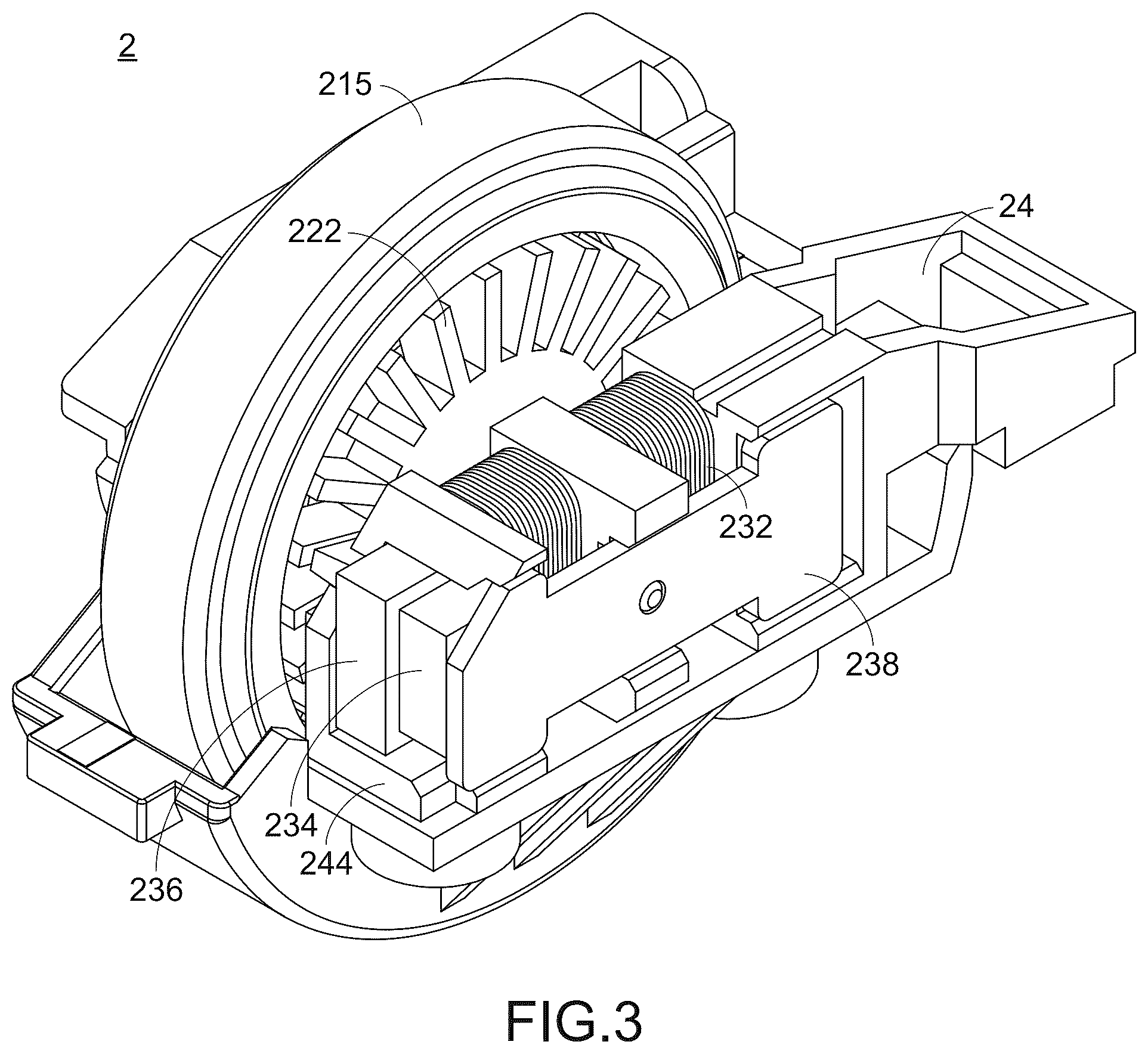 Patent US12455638 Figure 3 – Roller module
