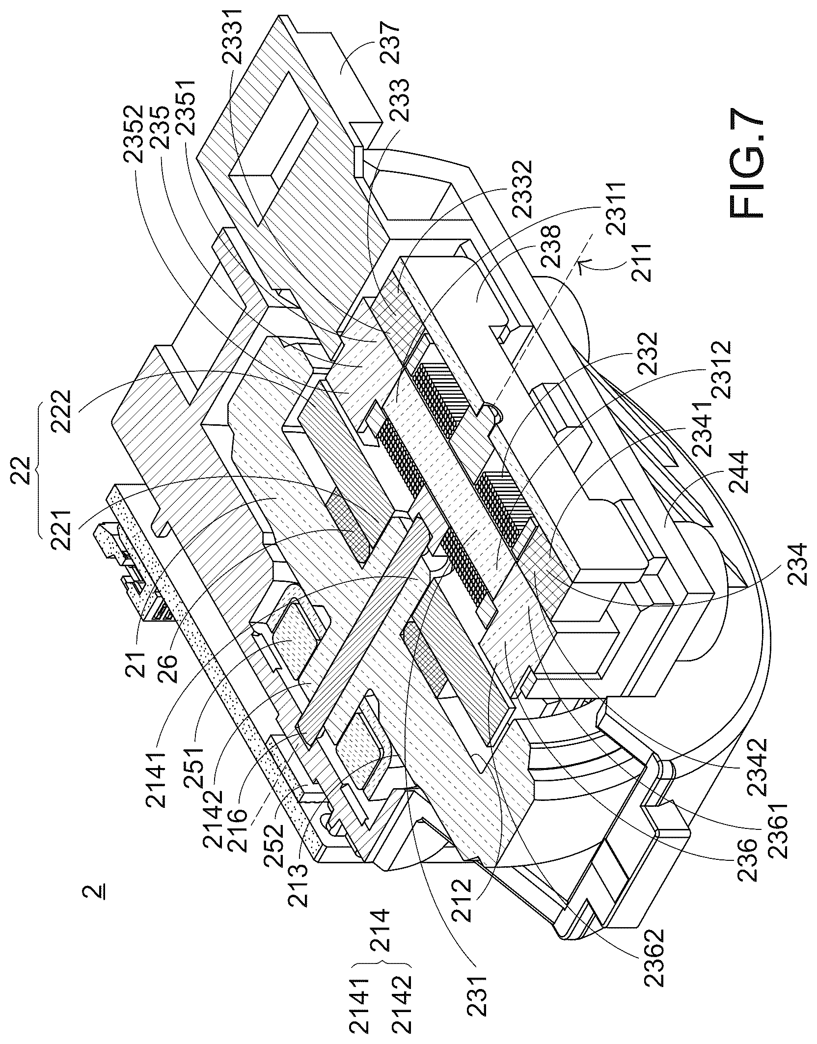 Patent US12455638 Figure 7 – Roller module