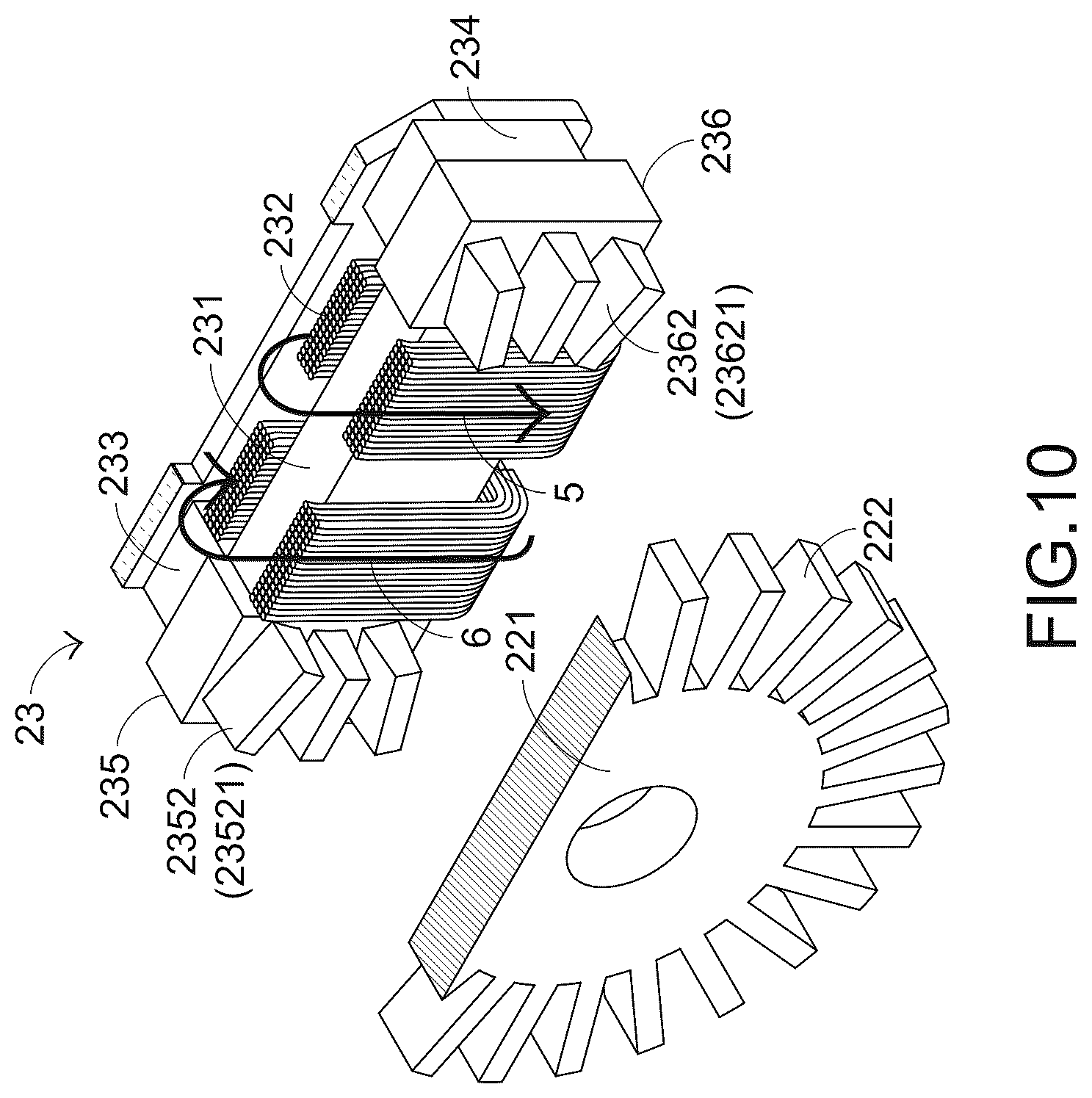 Patent US12455638 Figure 10 – Roller module