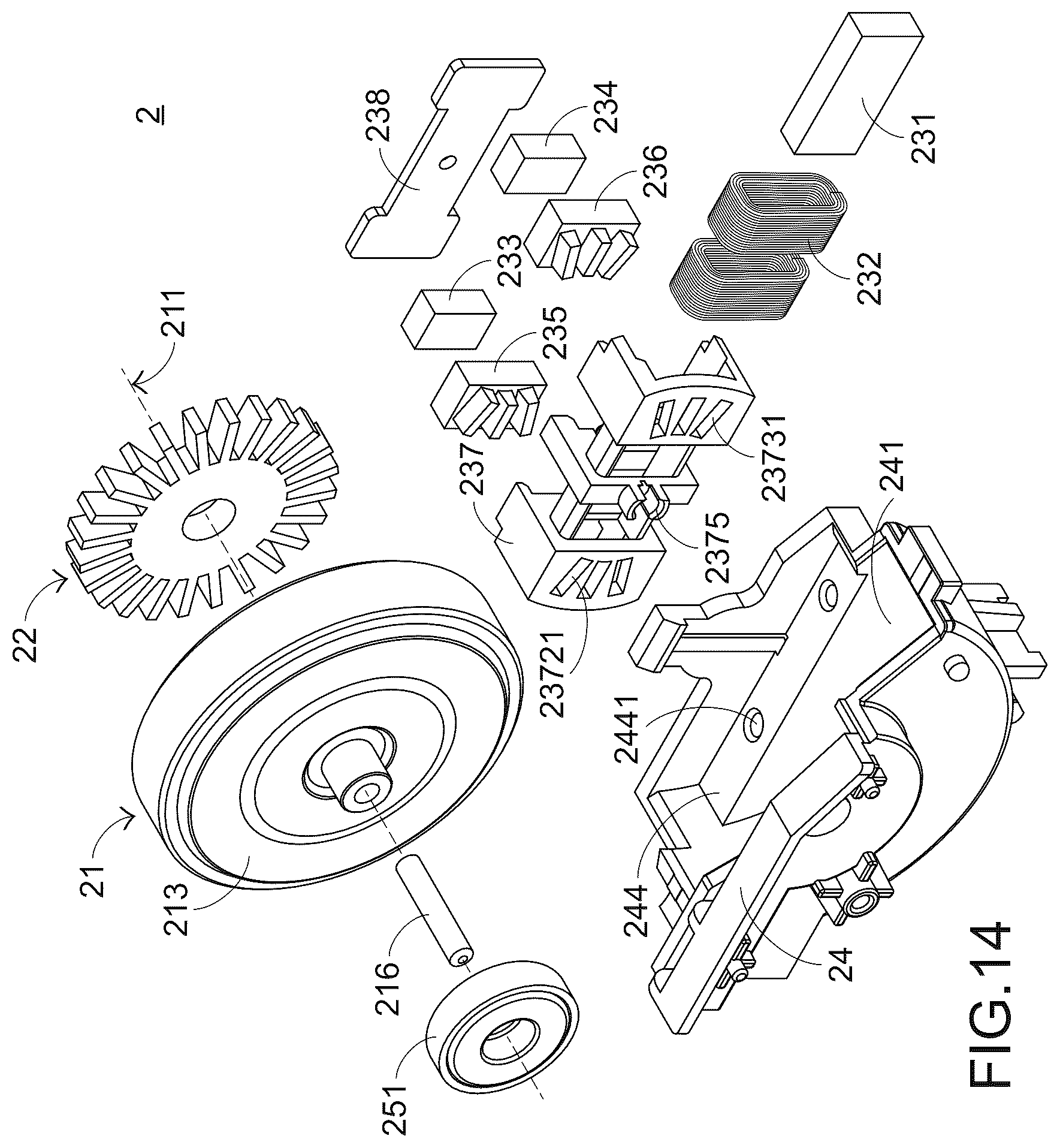 Patent US12455638 Figure 14 – Roller module