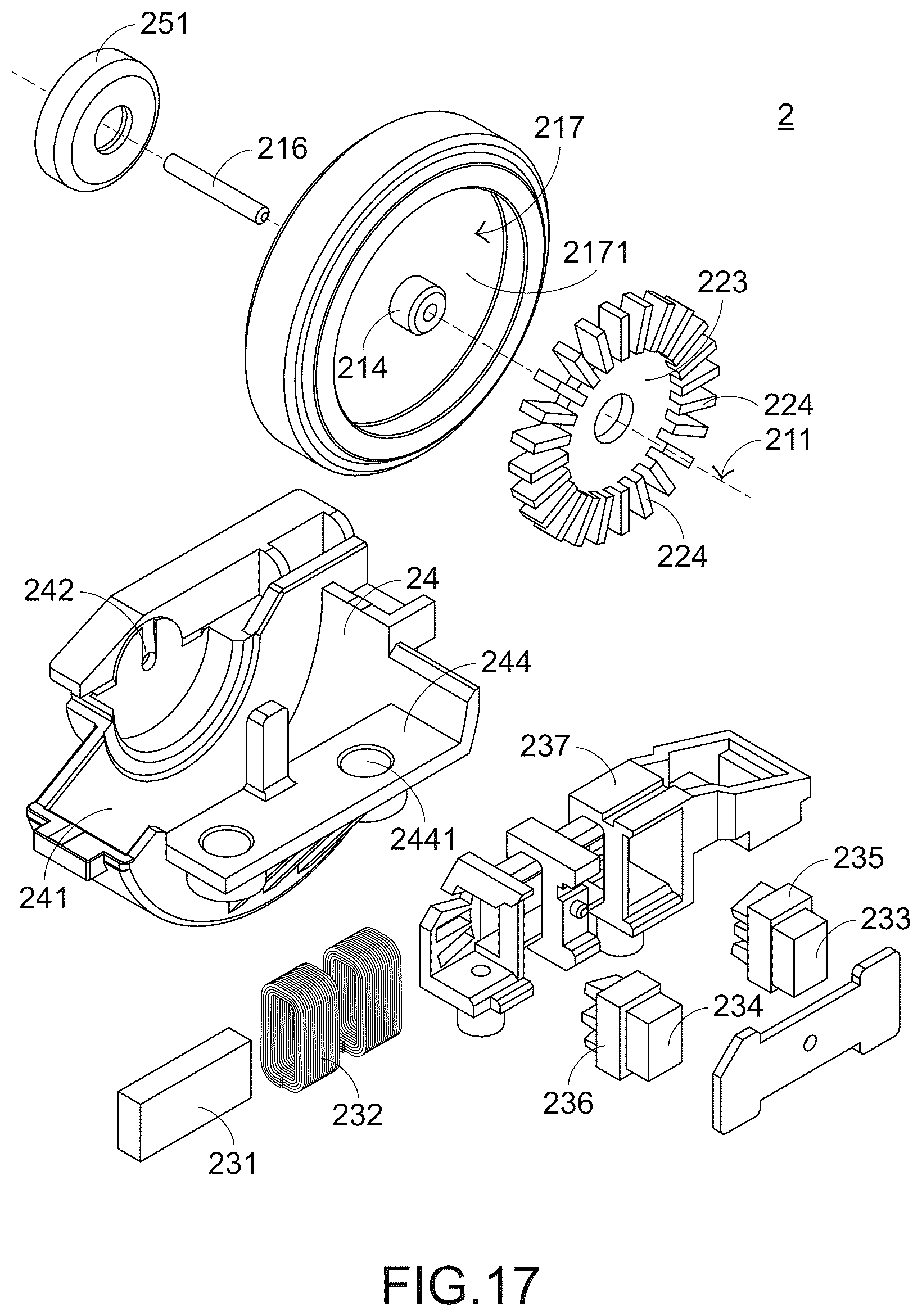 Patent US12455638 Figure 17 – Roller module