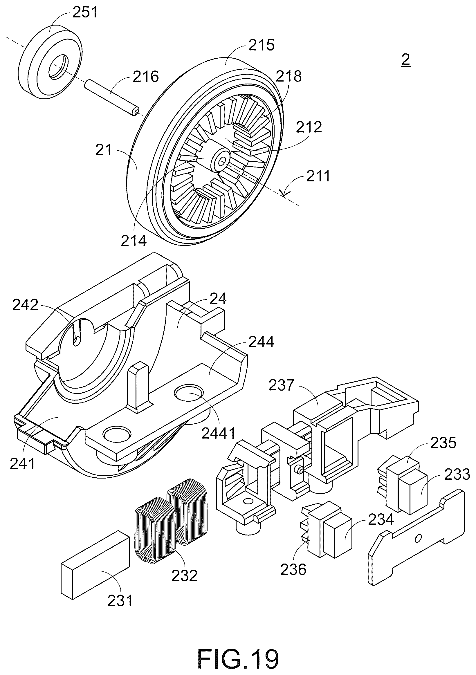 Patent US12455638 Figure 19 – Roller module
