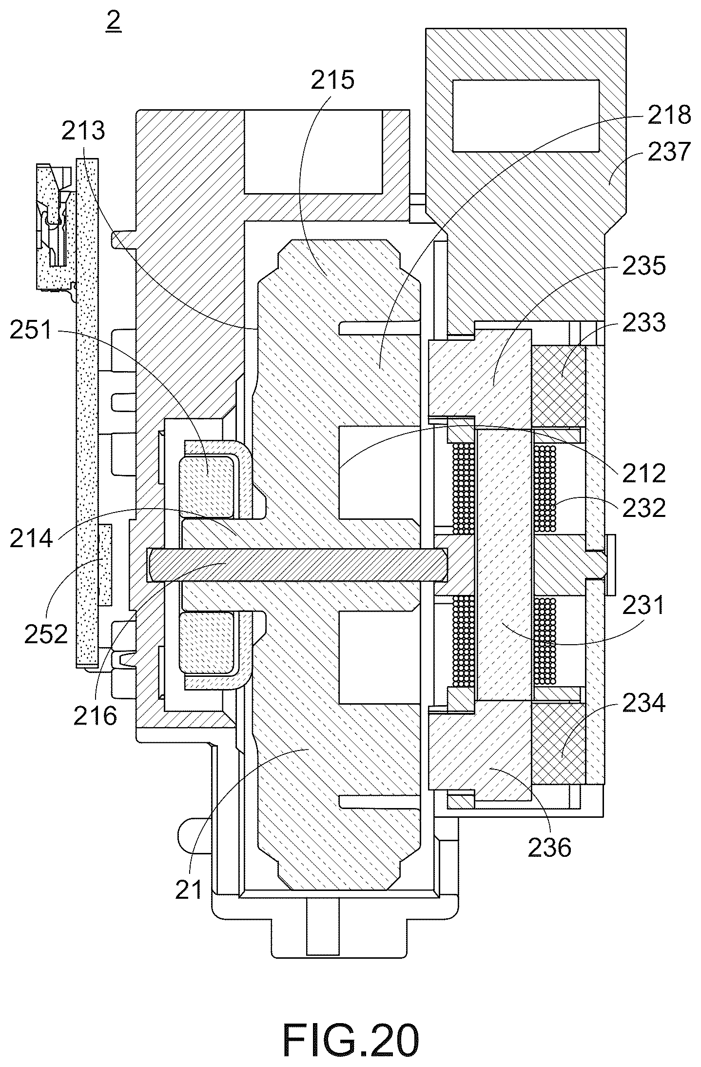Patent US12455638 Figure 20 – Roller module