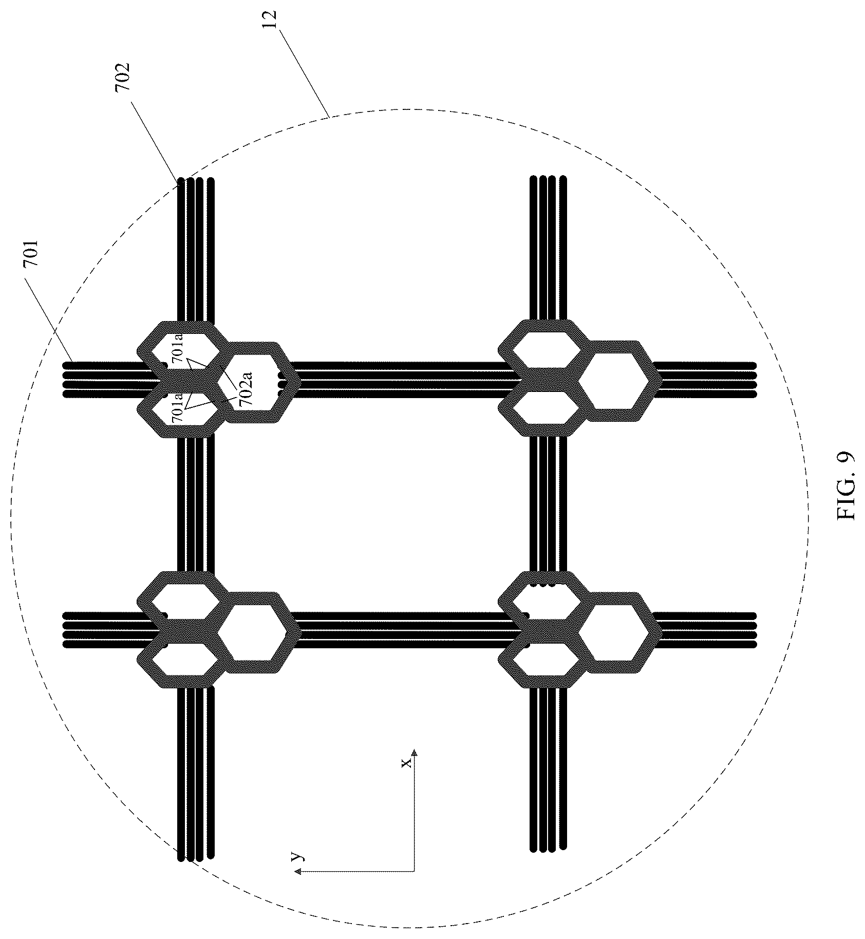 Patent US12455643 Figure 10 – Display panel and display device