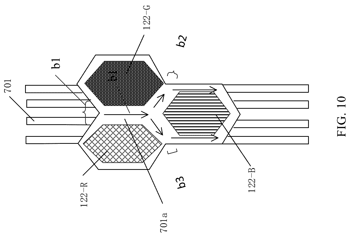 Patent US12455643 Figure 11 – Display panel and display device