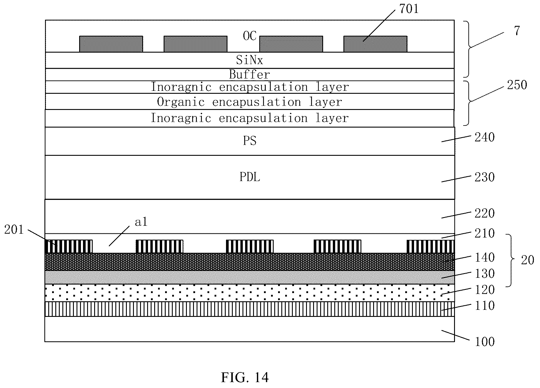 Patent US12455643 Figure 14 – Display panel and display device
