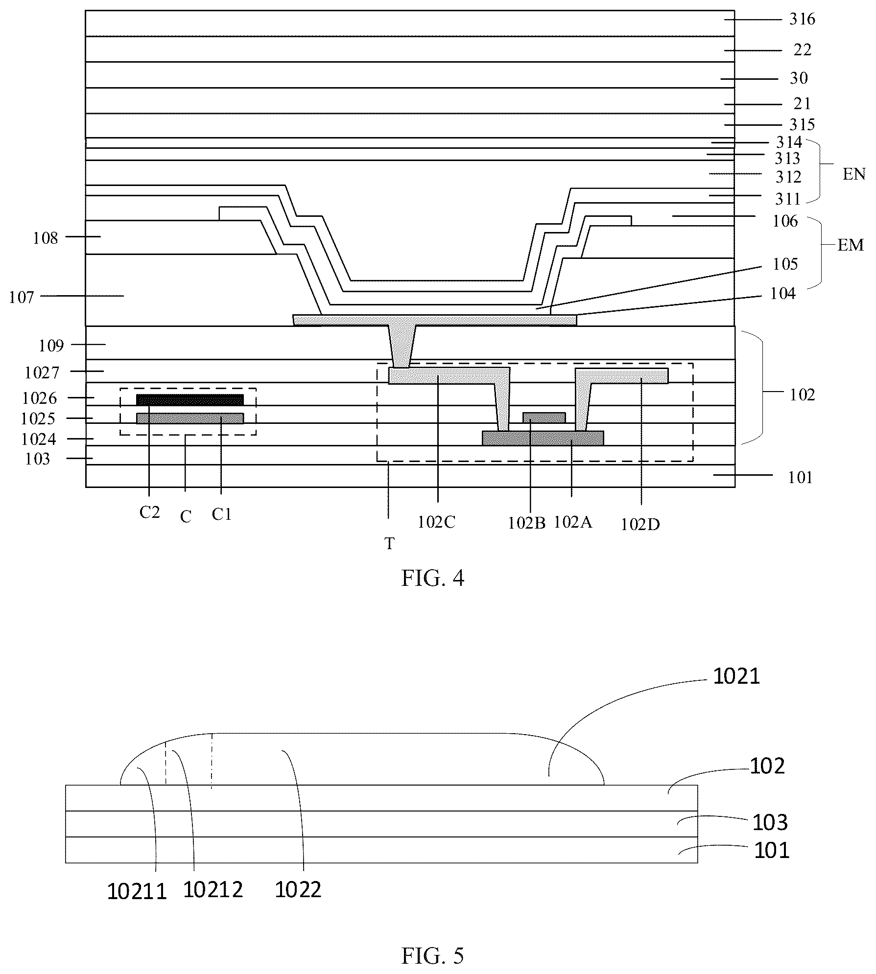 Patent US12455649 Figure 3 – Display panel and display apparatus having various heights of dam structures and various width of touch wires