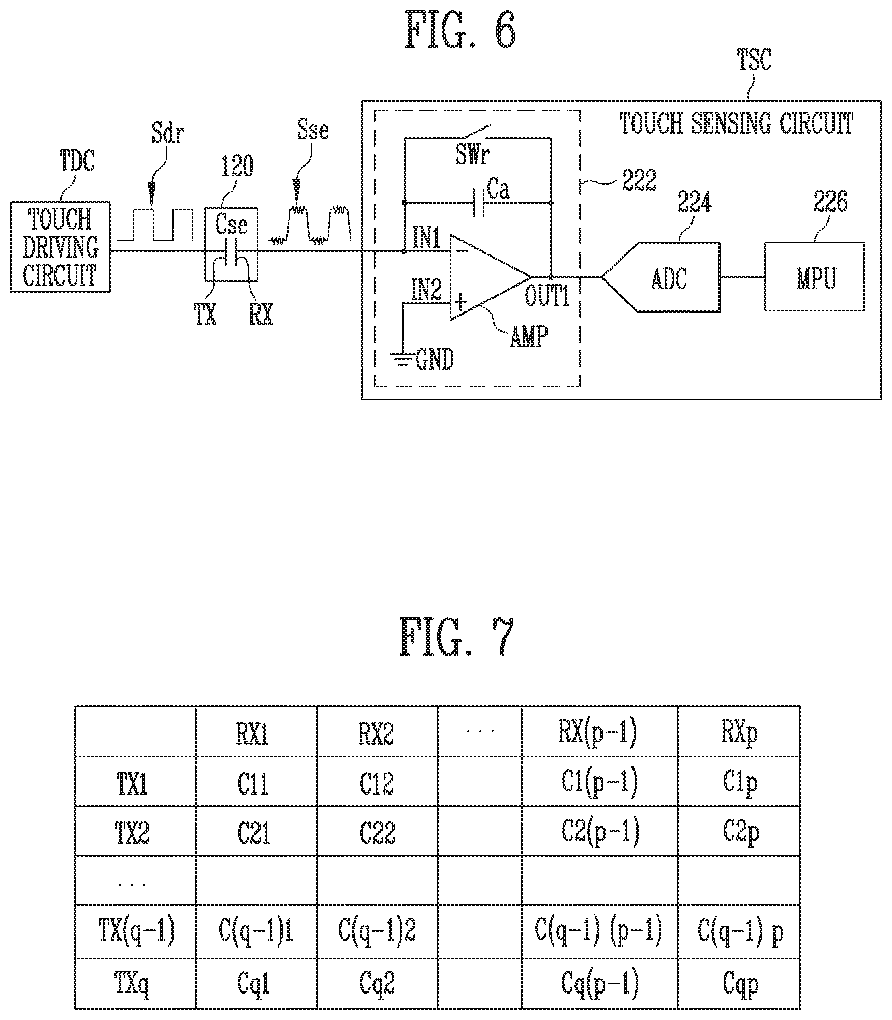Patent US12455650 Figure 5 – Display device and sensor device