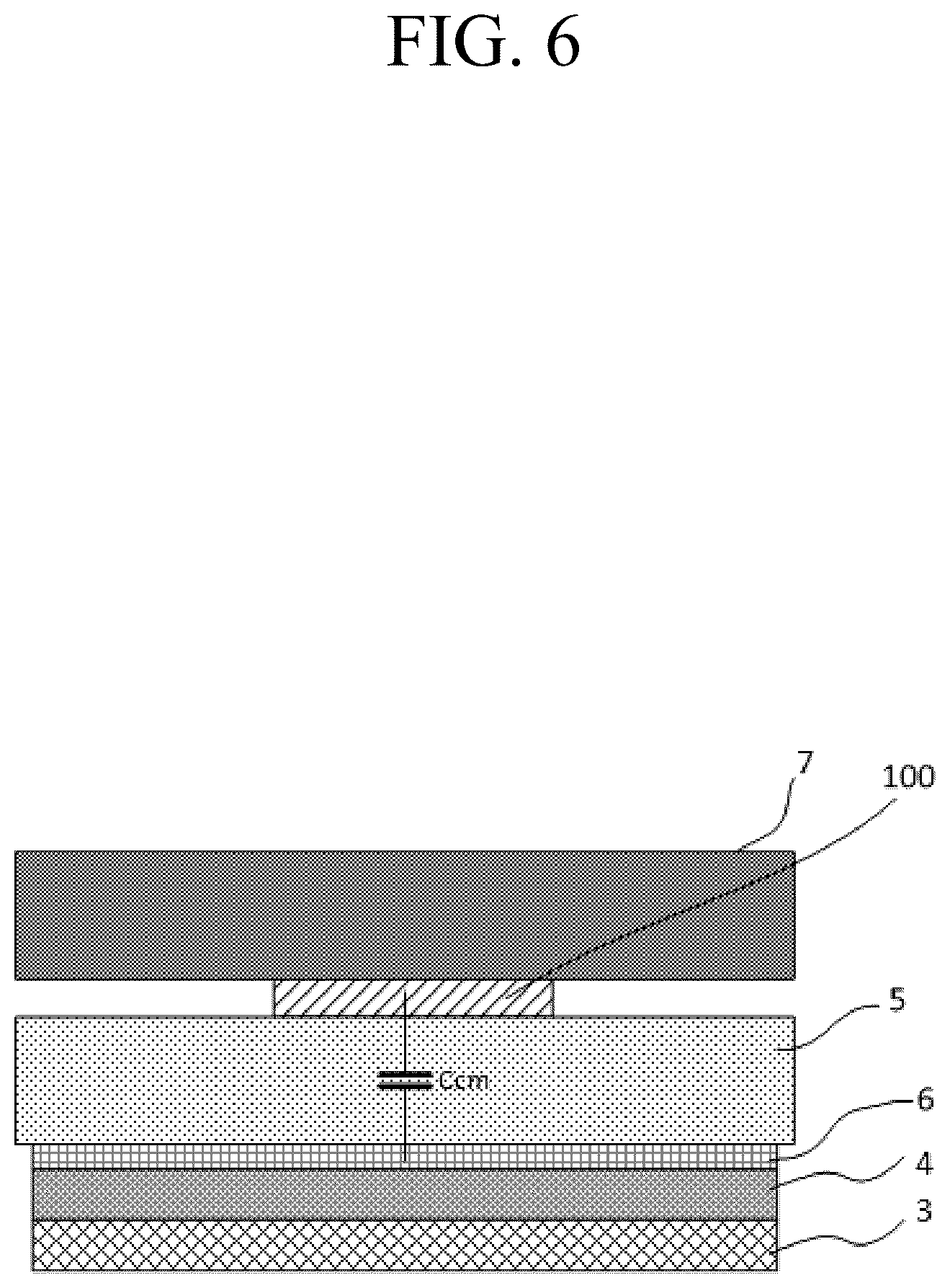 Patent US12455651 Figure 6 – Reduction of capacitance and forcing of different voltages for capacitor