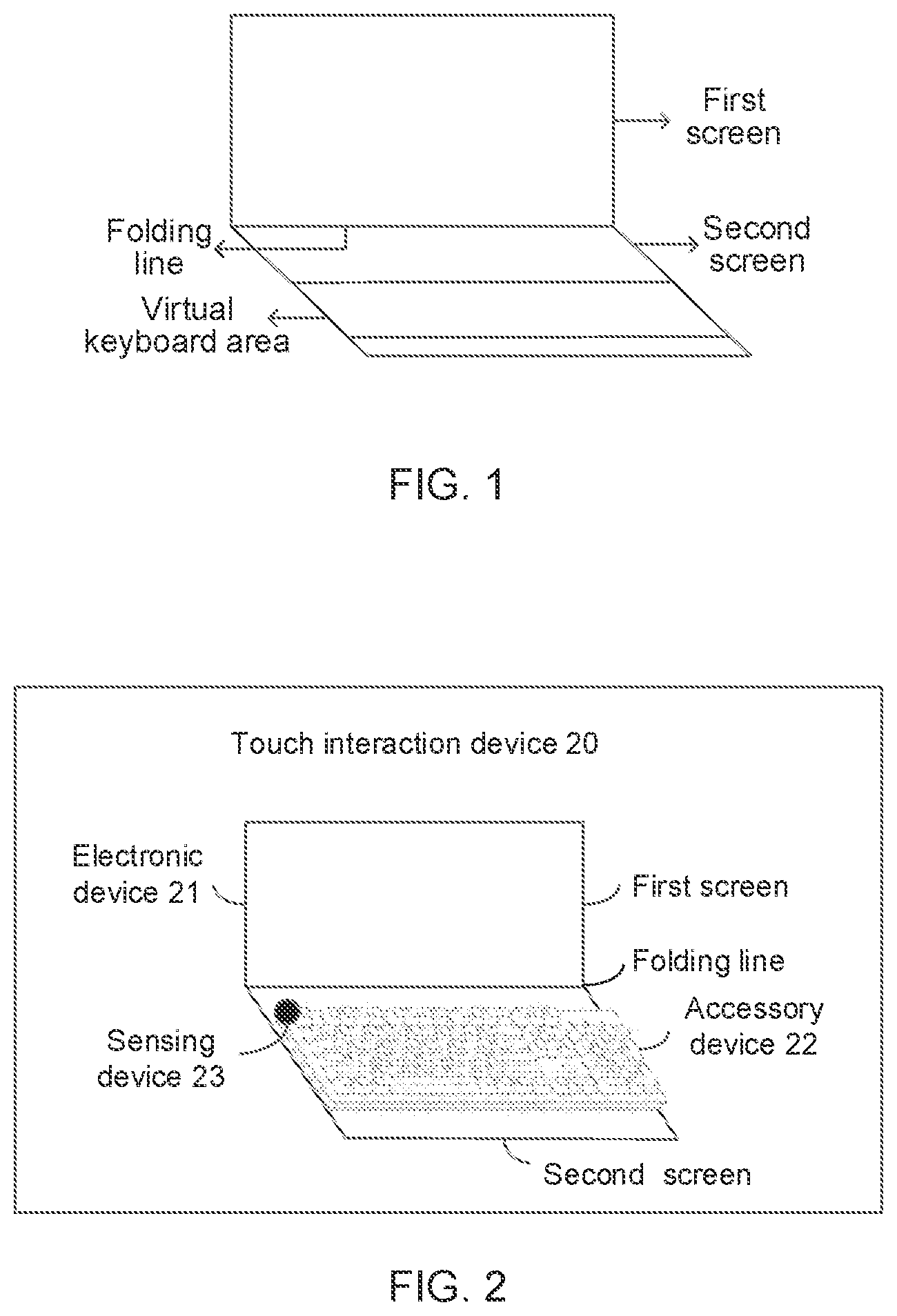 Patent US12455653 Figure 1 – Touch interaction method and device