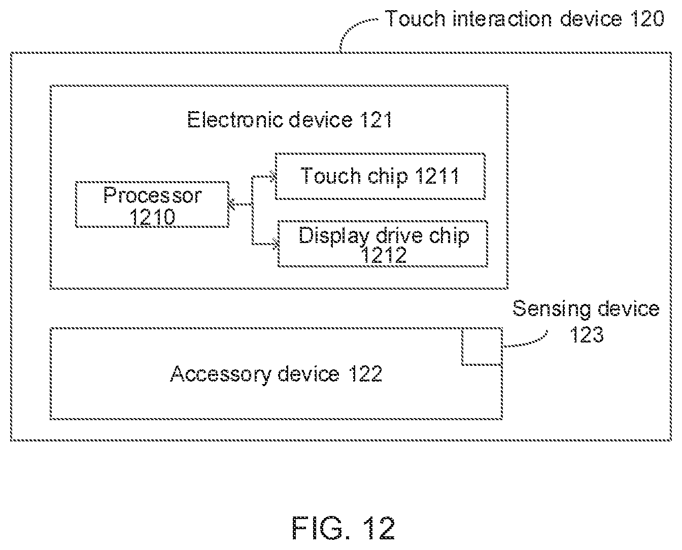 Patent US12455653 Figure 8 – Touch interaction method and device