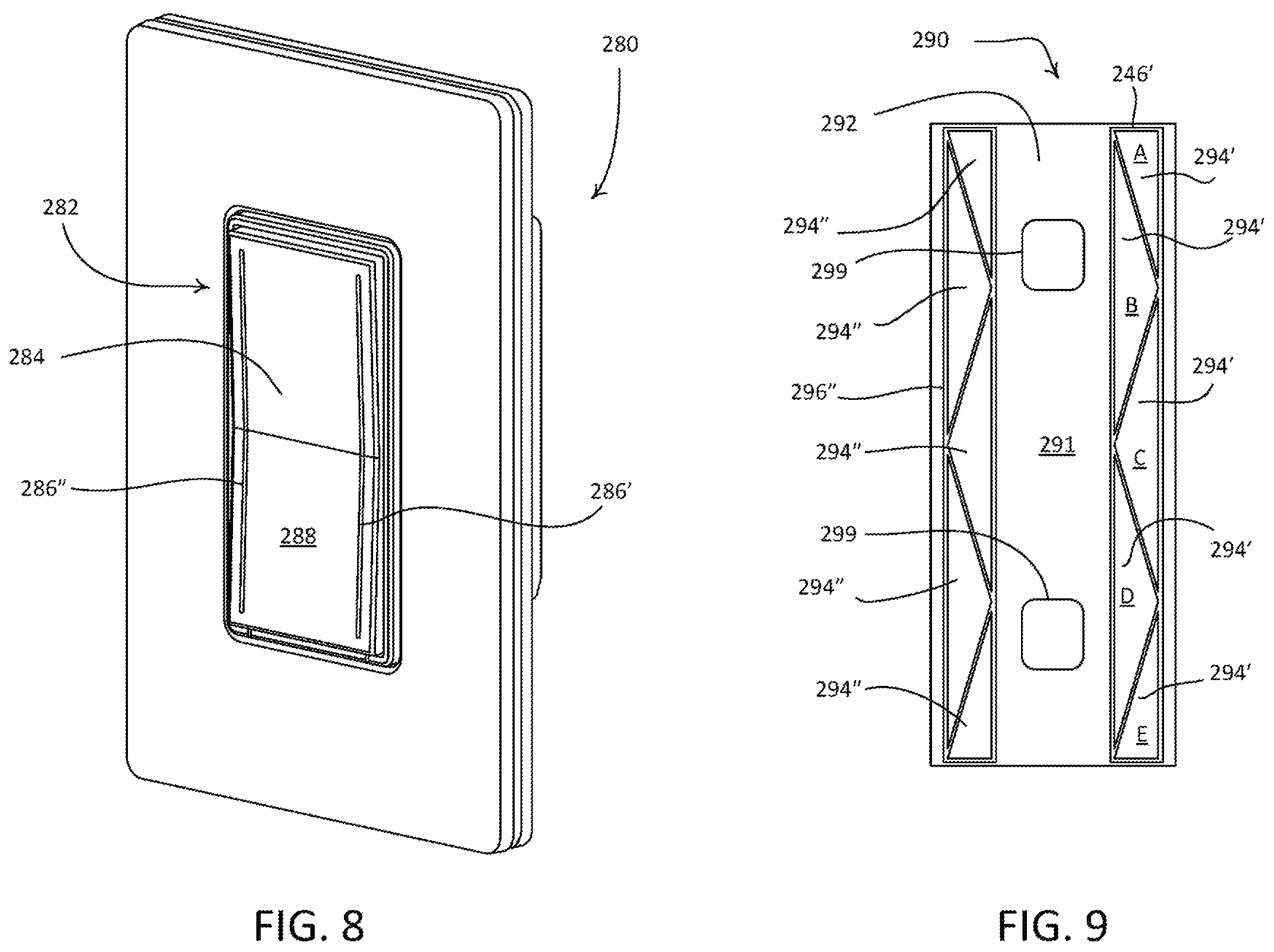Patent US12455663 Figure 7 – Load control device responsive to non-contact actuations
