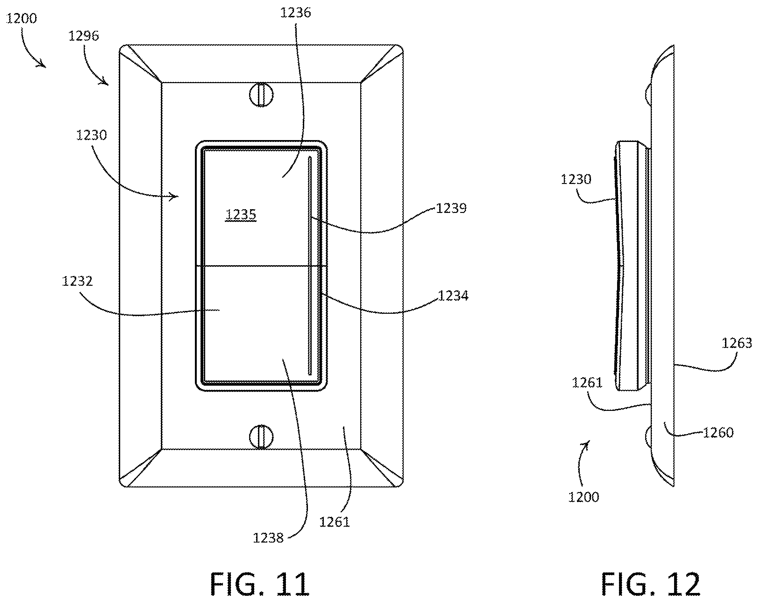 Patent US12455663 Figure 9 – Load control device responsive to non-contact actuations