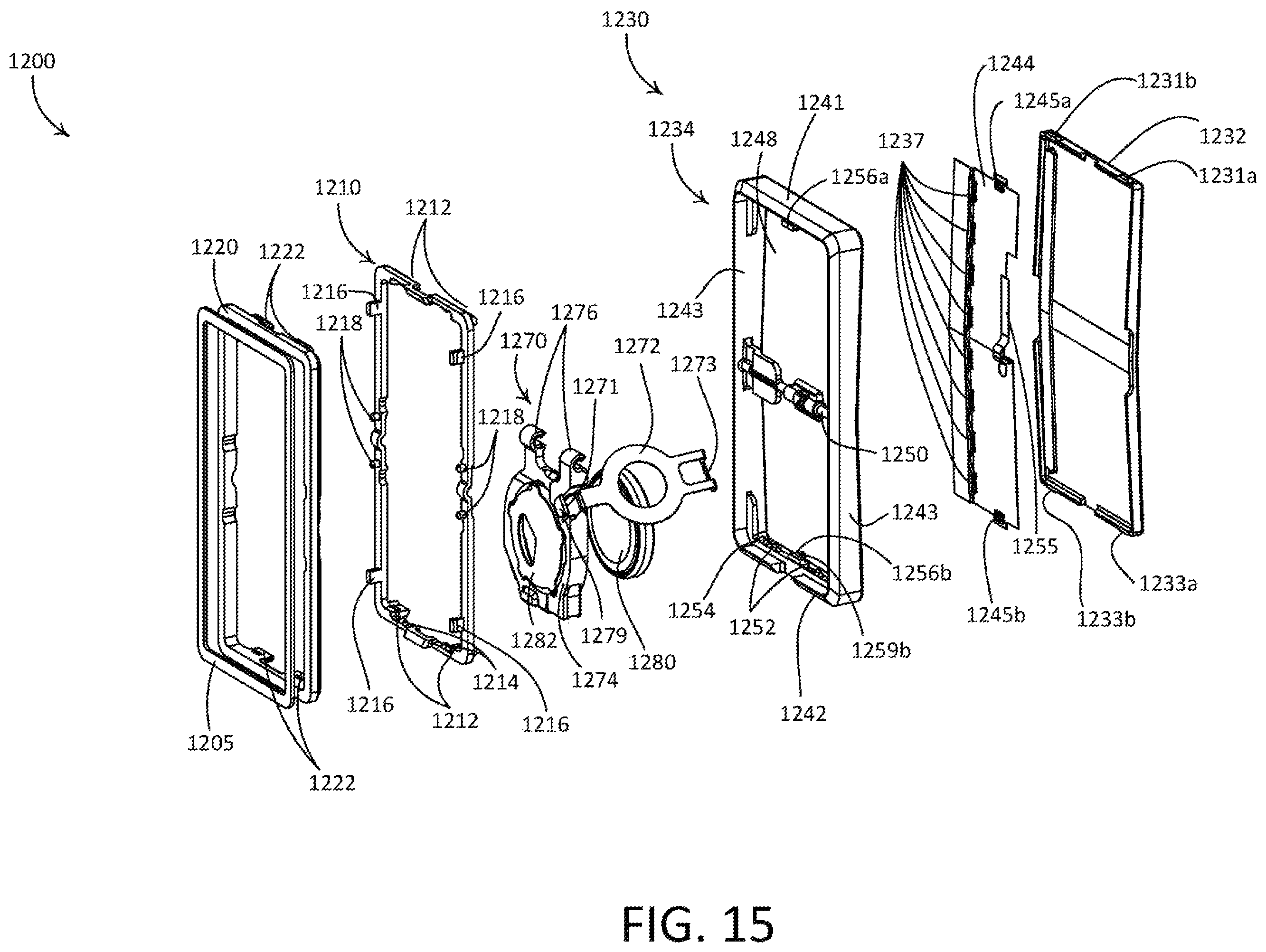 Patent US12455663 Figure 12 – Load control device responsive to non-contact actuations