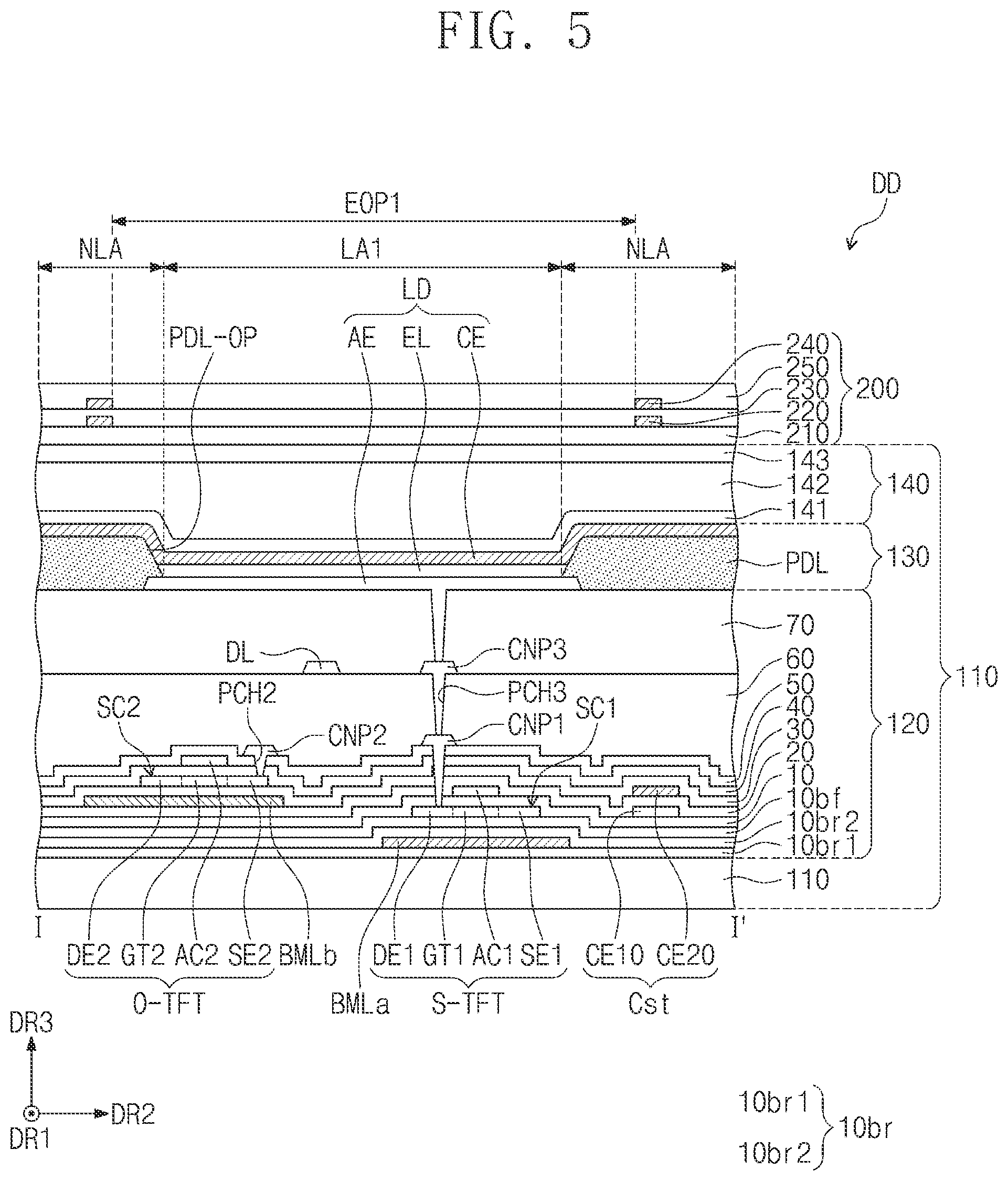 Patent US12455665 Figure 6 – Display device