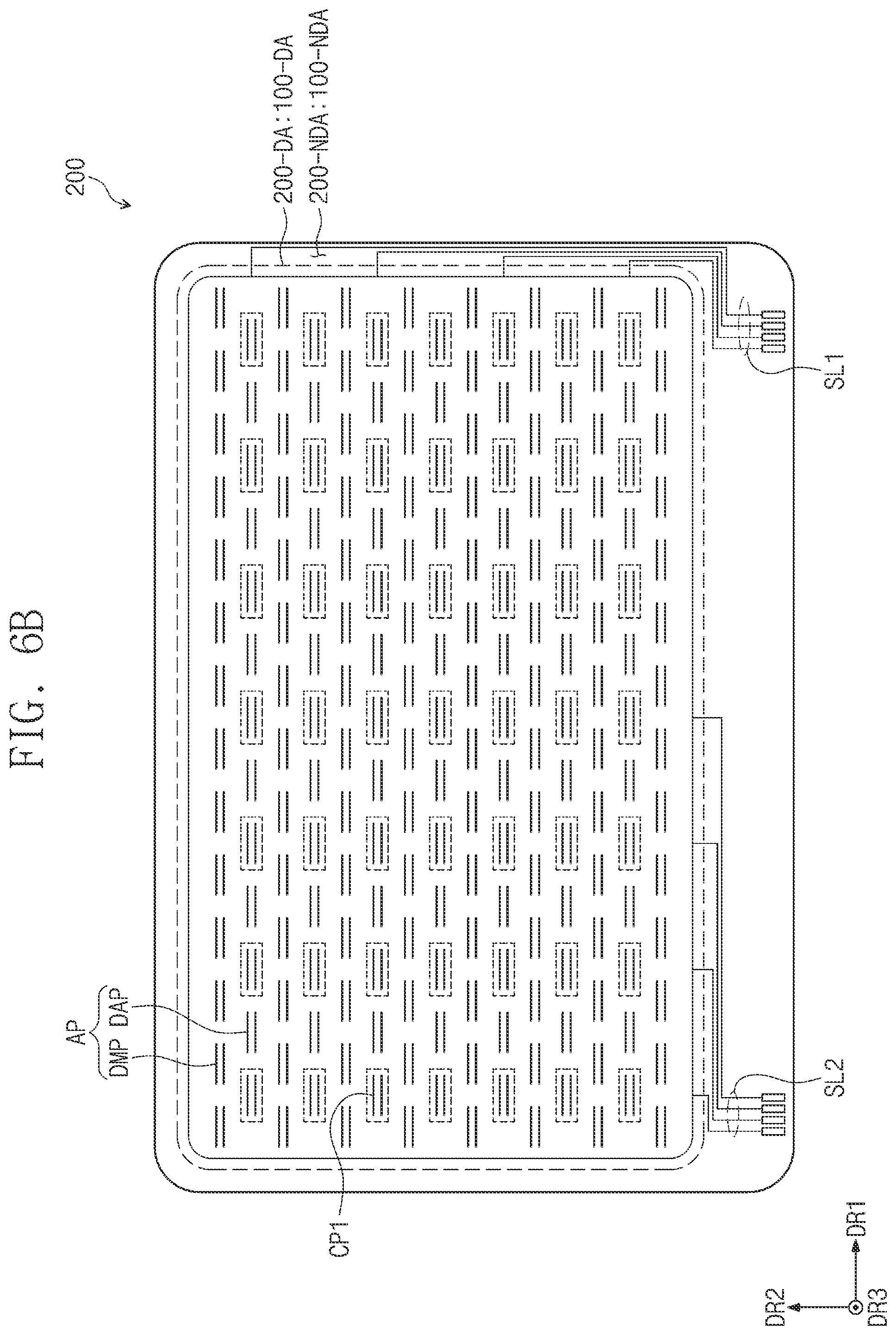 Patent US12455665 Figure 8 – Display device