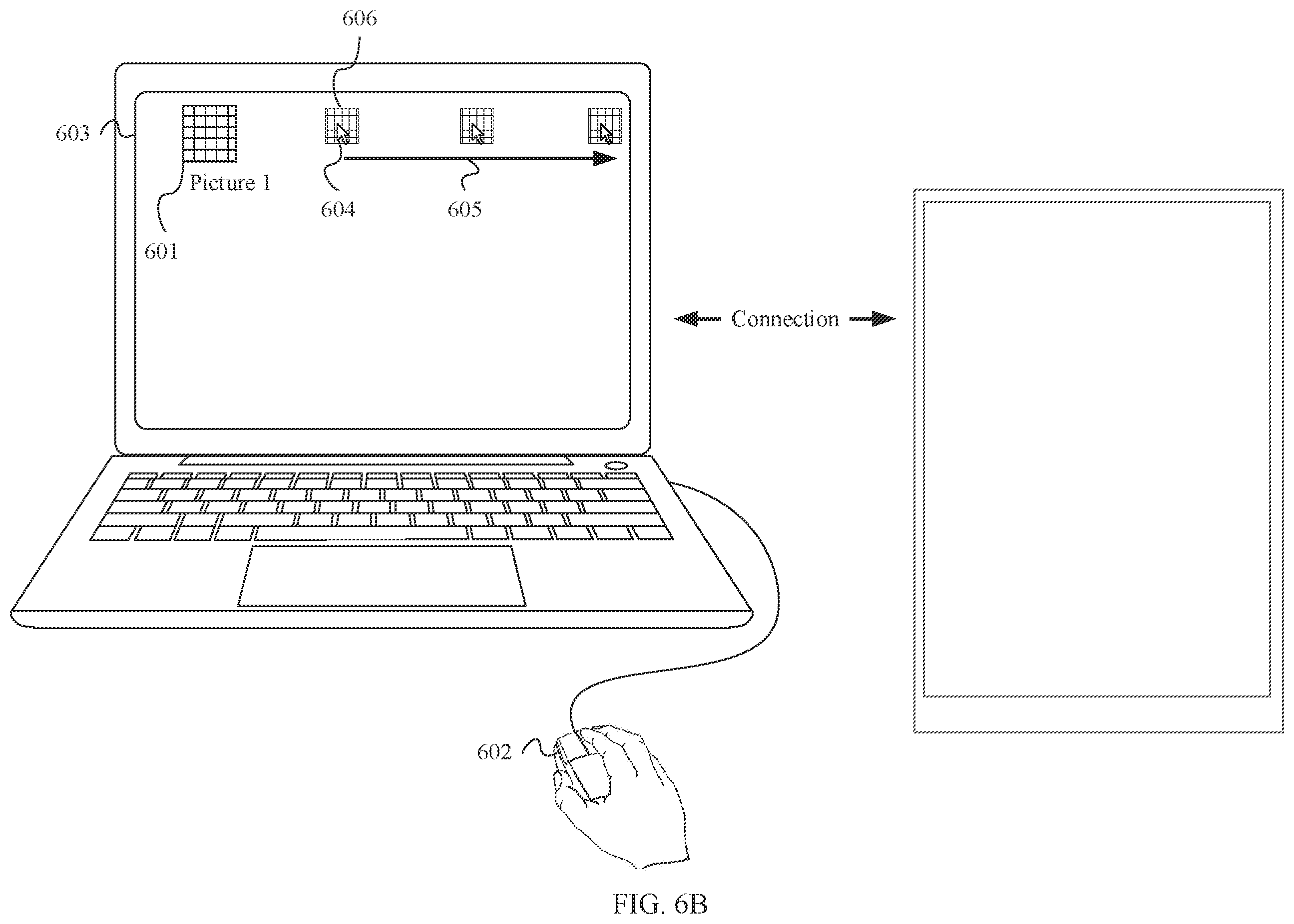 Patent US12455682 Figure 7 – Cross-device object drag method and device