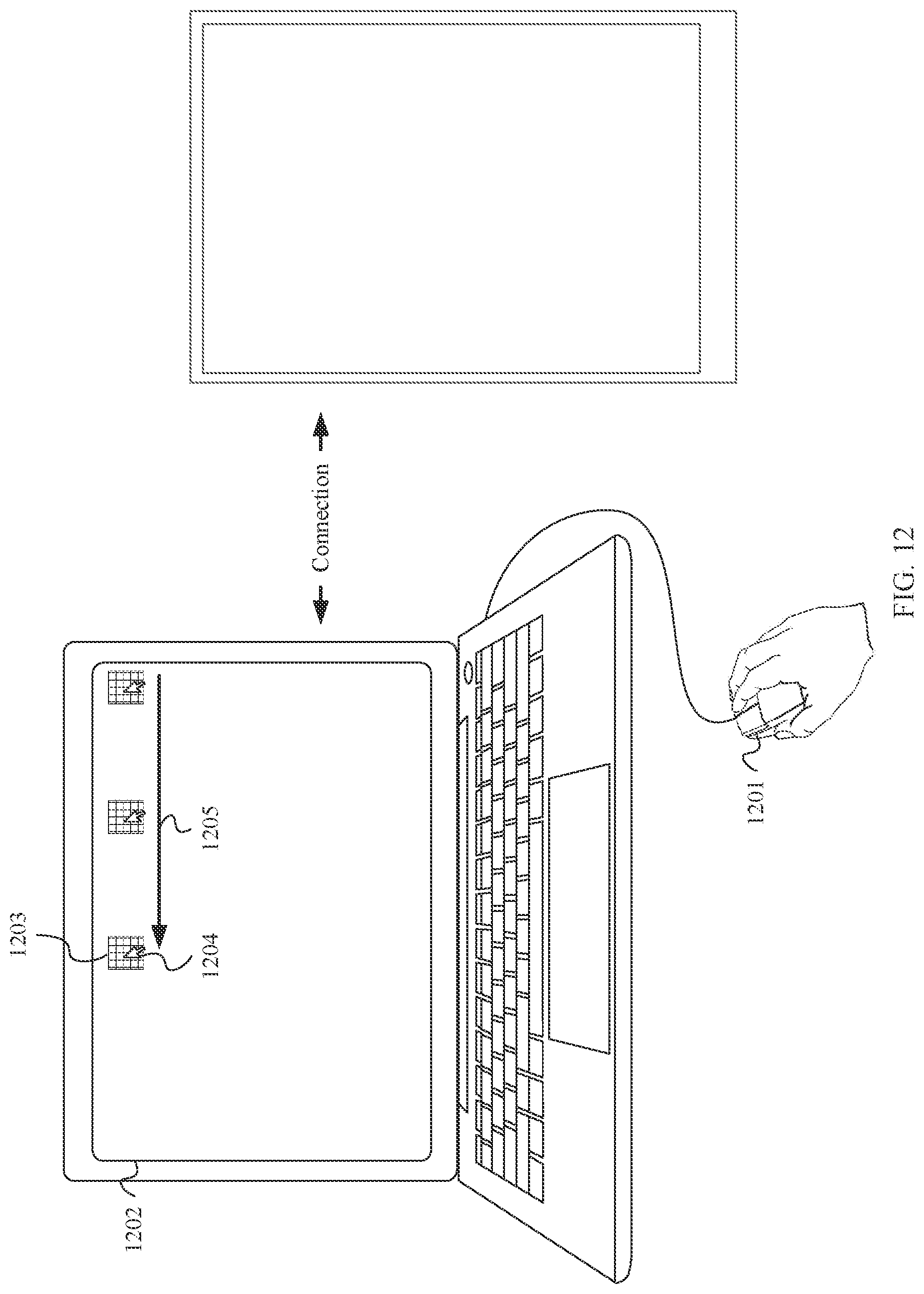 Patent US12455682 Figure 13 – Cross-device object drag method and device