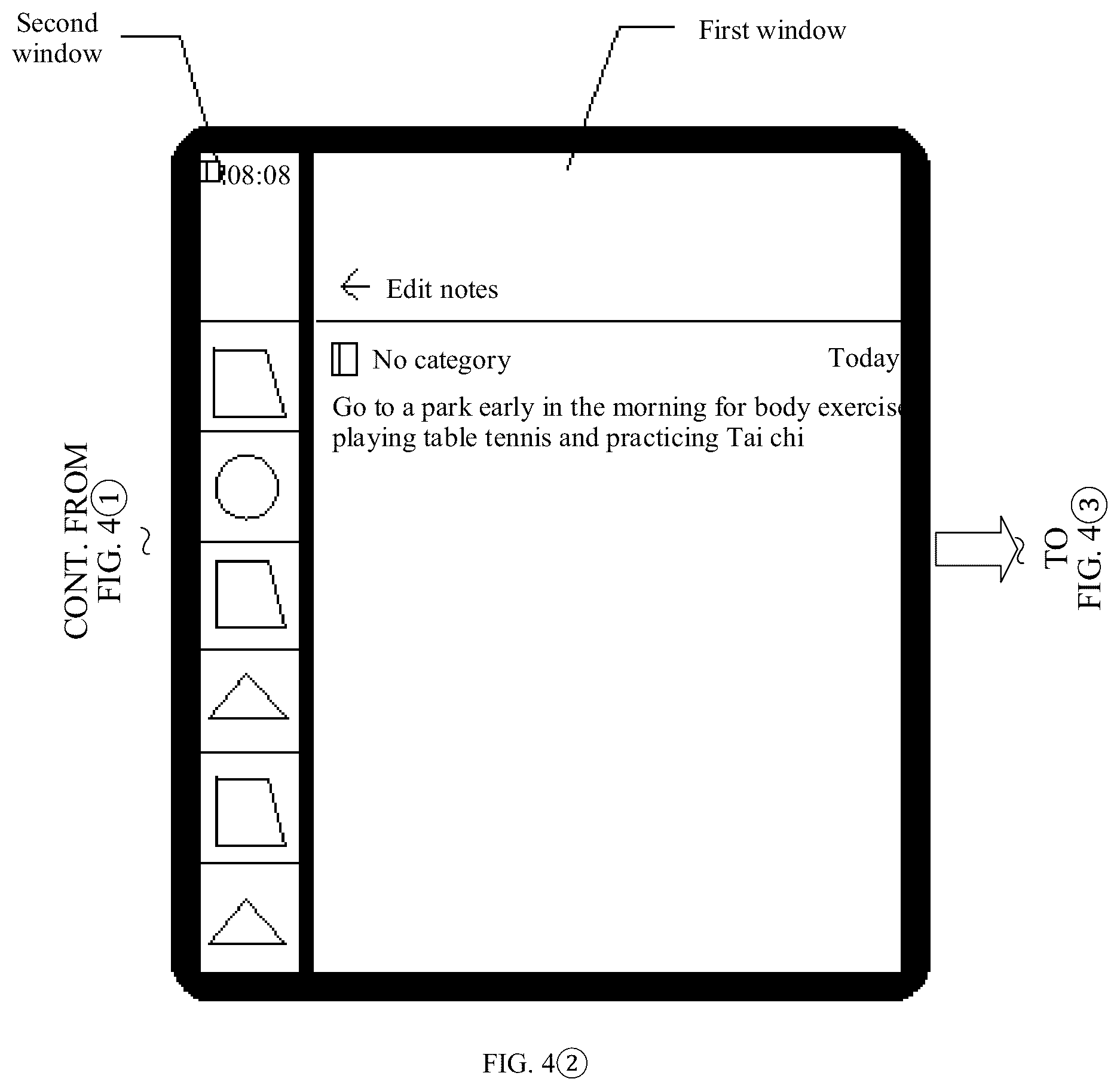 Patent US12455684 Figure 6 – Method for displaying a plurality of windows in split-screen manner, and electronic device
