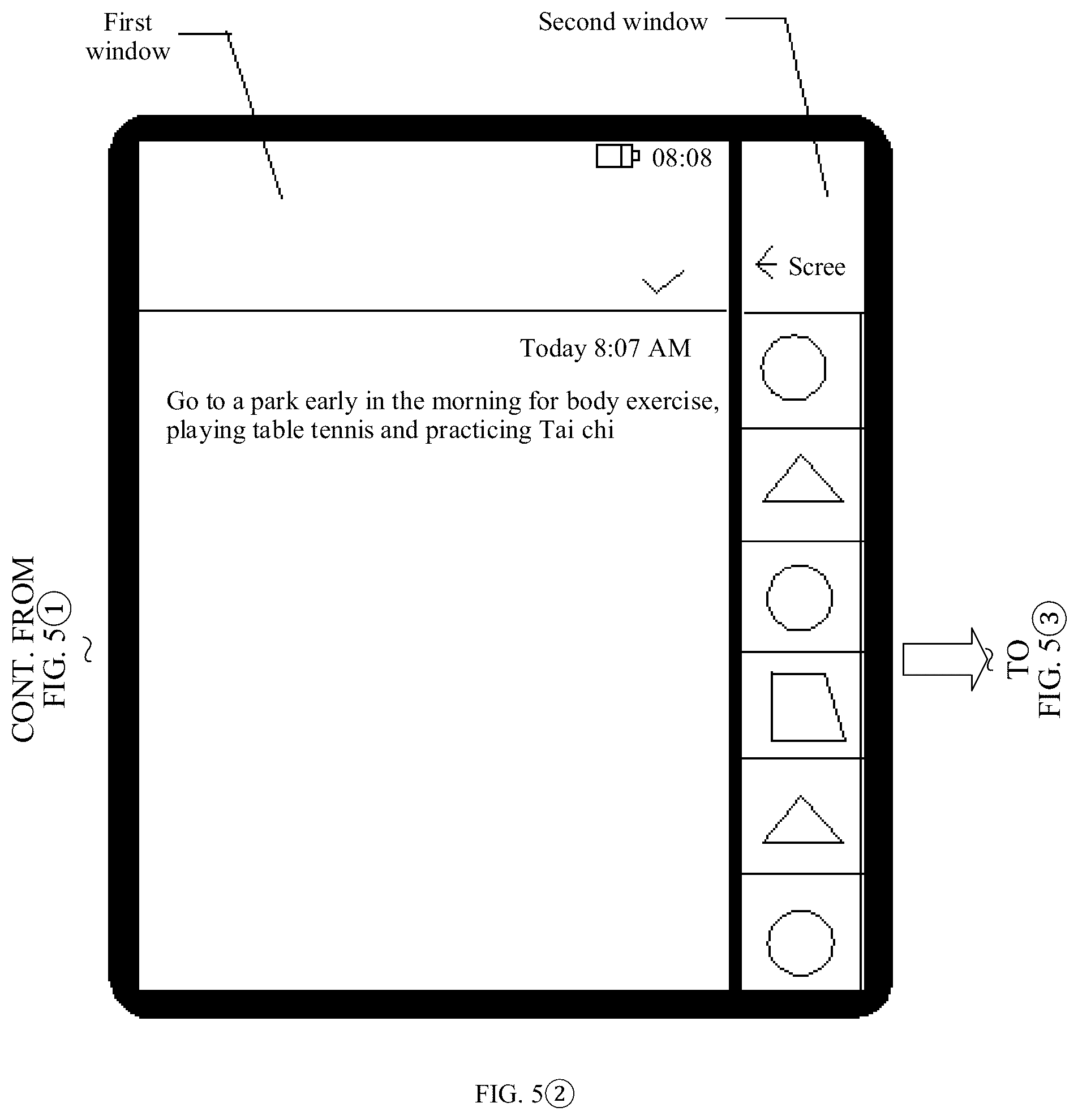 Patent US12455684 Figure 9 – Method for displaying a plurality of windows in split-screen manner, and electronic device