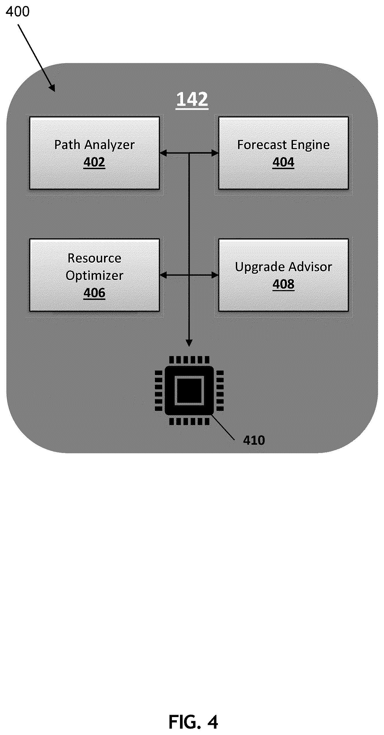 Patent US12455687 Figure 4 – Dynamic performance optimization in storage arrays