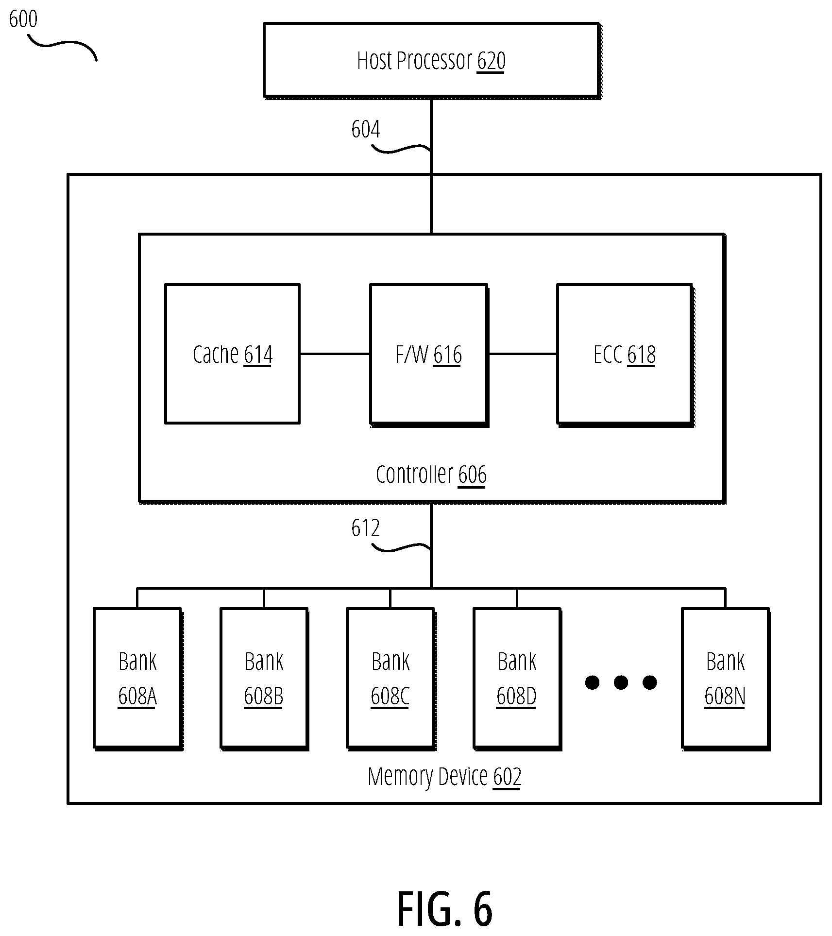Patent US12455703 Figure 6 – Monitoring and exporting command execution times in a semiconductor device