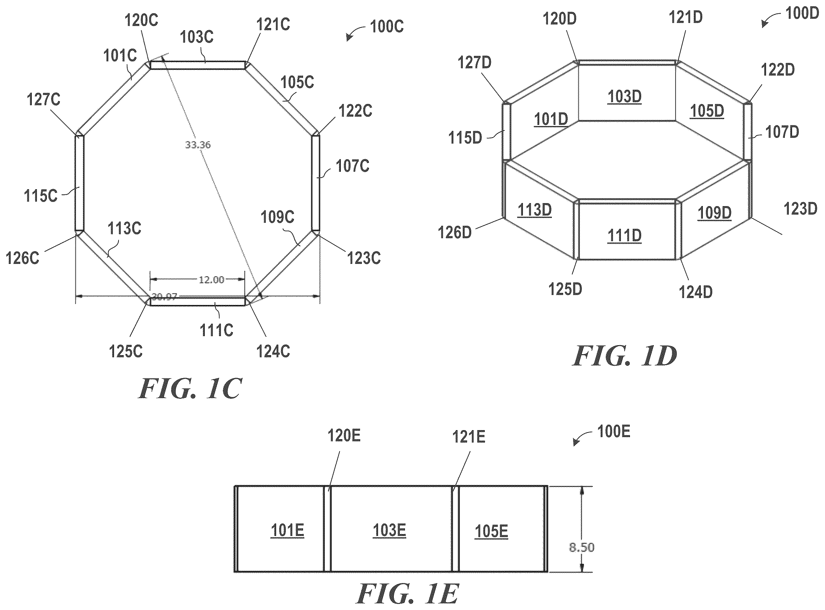 Patent US12455714 Figure 3 – Panoramic modular display systems and devices